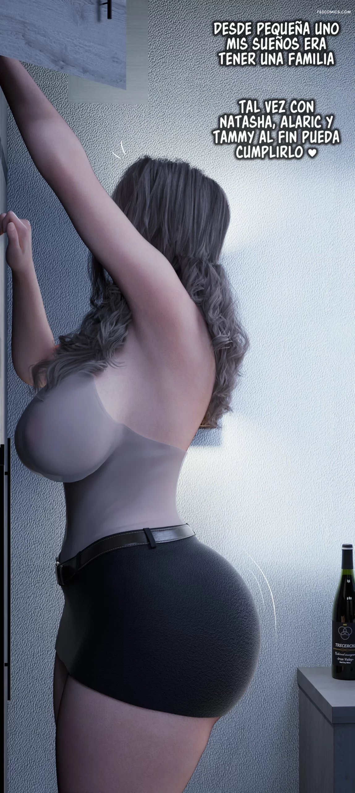 My Neighbors Widow Capítulo 8 – Rose Blue 3D - 25 - FSI Comics my neighbors widow capitulo 8 rose blue 3d 025 scaled - FSI Comics