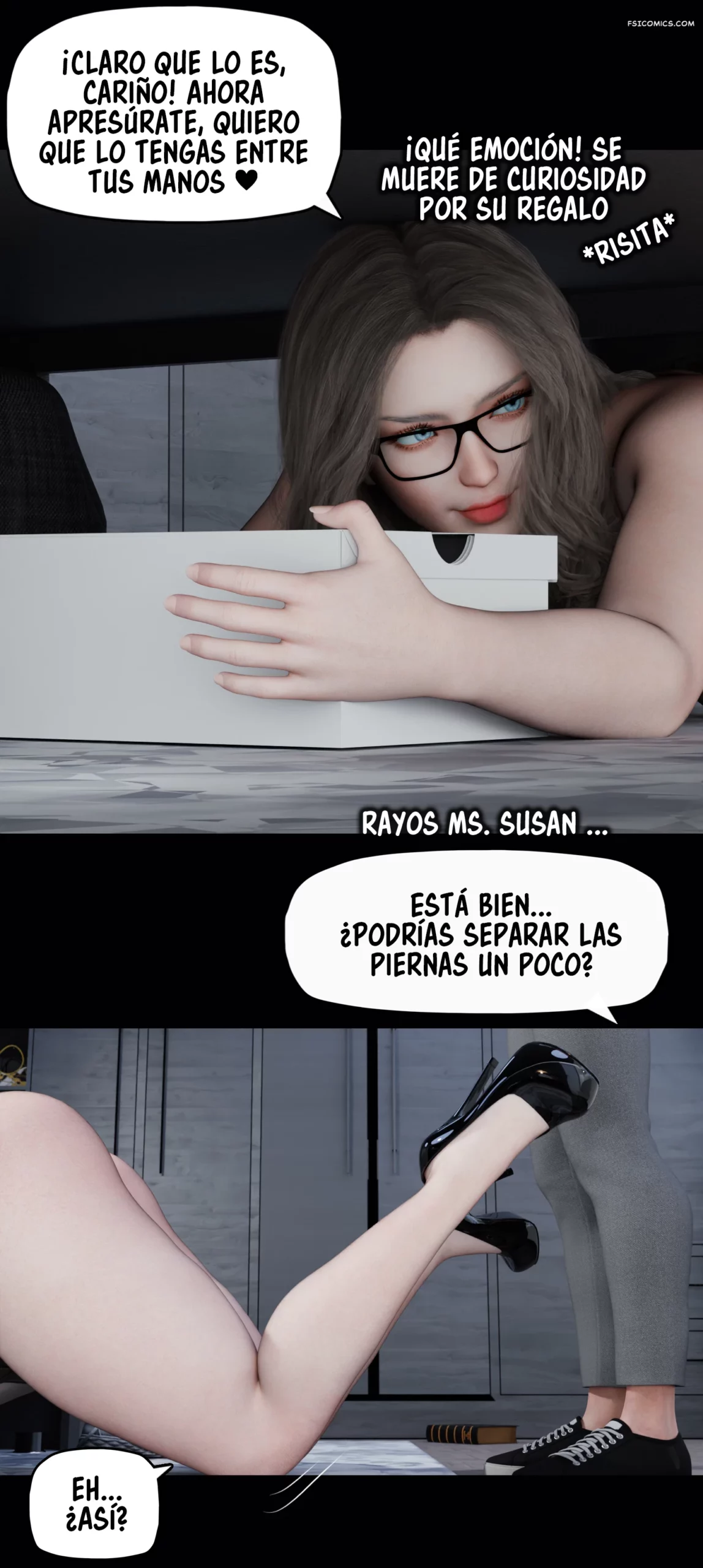 My Neighbors Widow Capítulo 8 – Rose Blue 3D - 45 - FSI Comics my neighbors widow capitulo 8 rose blue 3d 045 scaled - FSI Comics