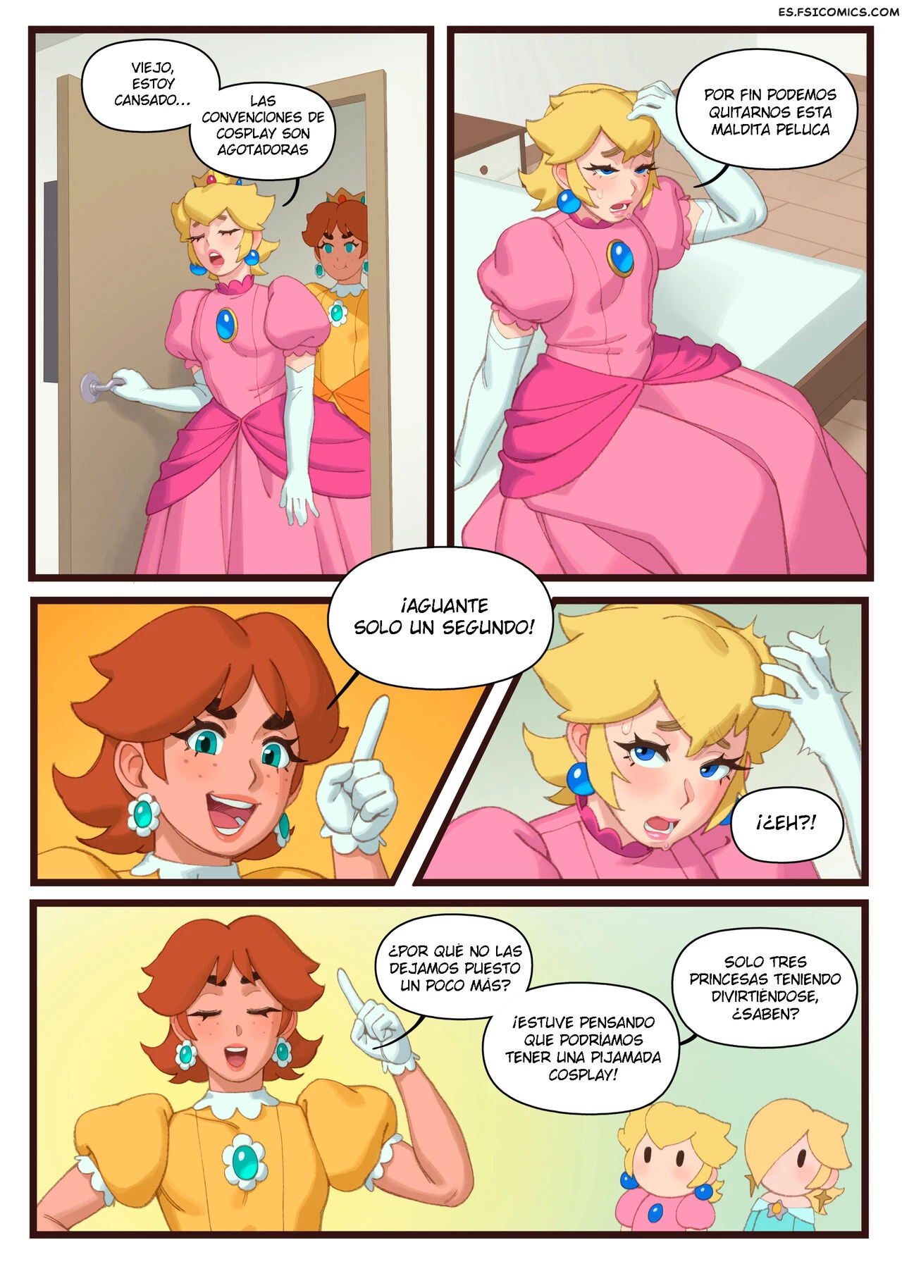 Princess Sleepover – Rizdraws - 3 - FSI Comics princess-sleepover-rizdraws-003