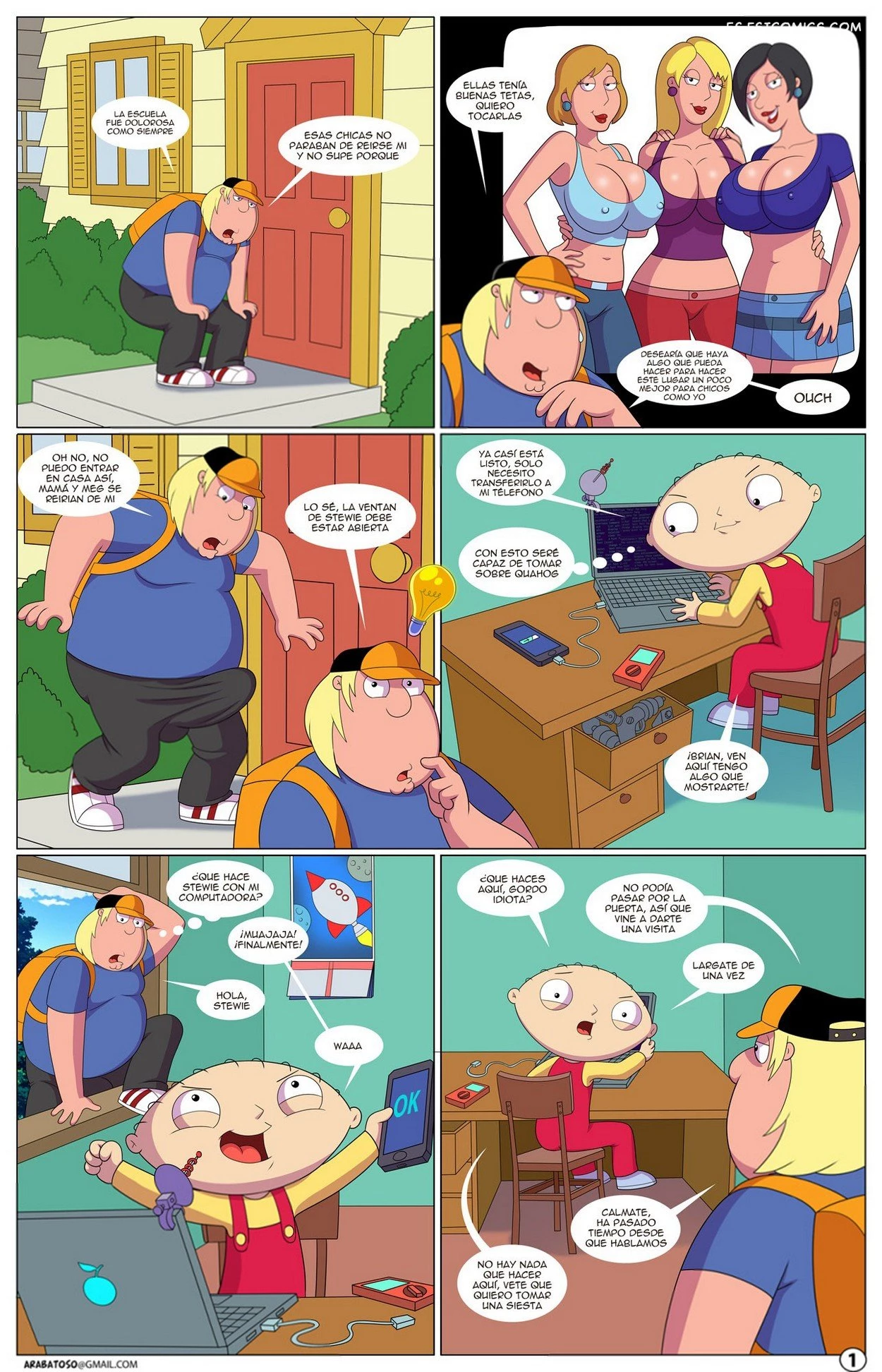 Quahog Diaries Capítulo 1 – Arabatos - 2 - FSI Comics quahog-diaries-capitulo-1-arabatos-002
