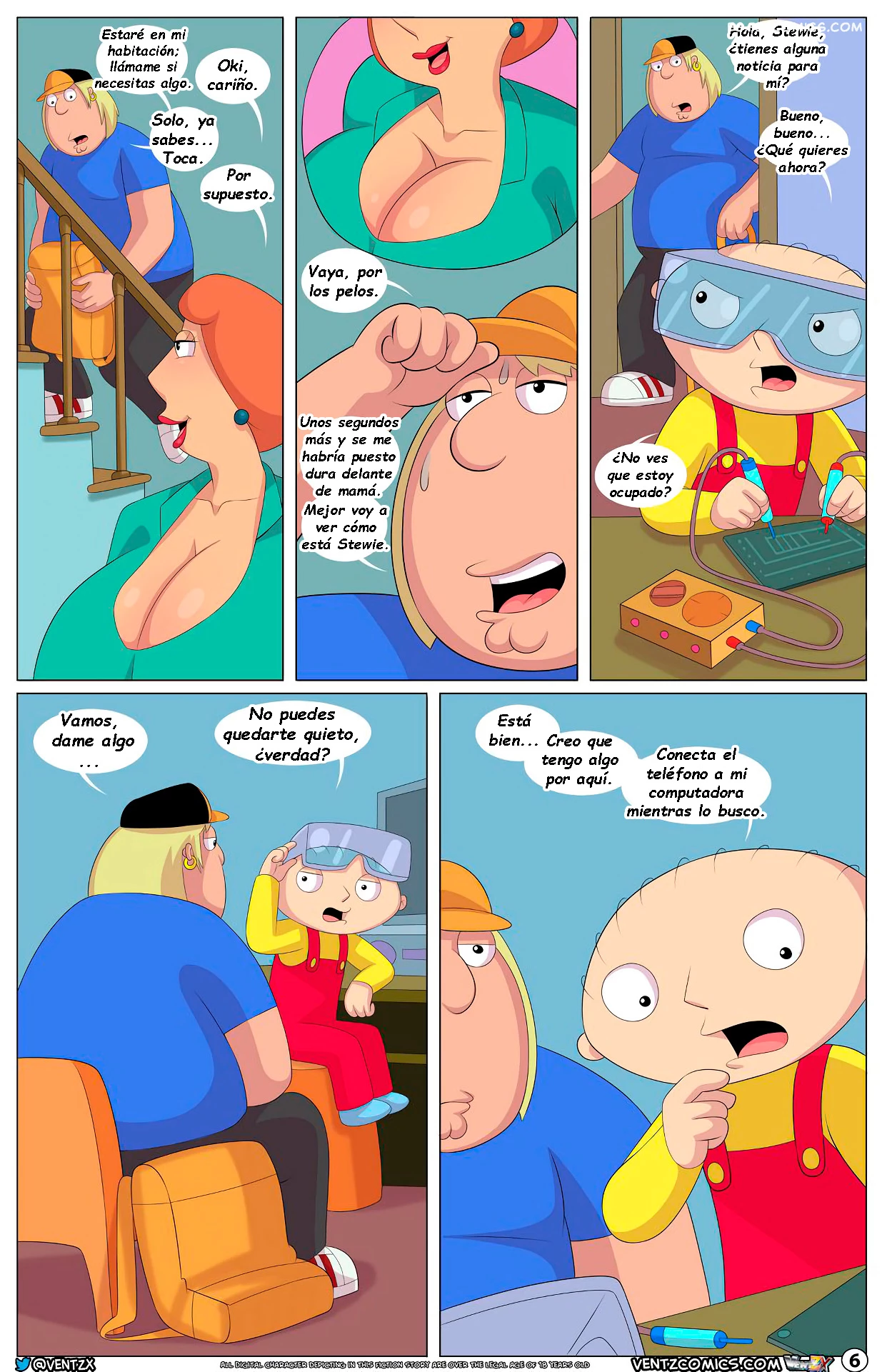 Quahog Diaries Capítulo 3 – Arabatos - 7 - FSI Comics quahog-diaries-capitulo-3-arabatos-007