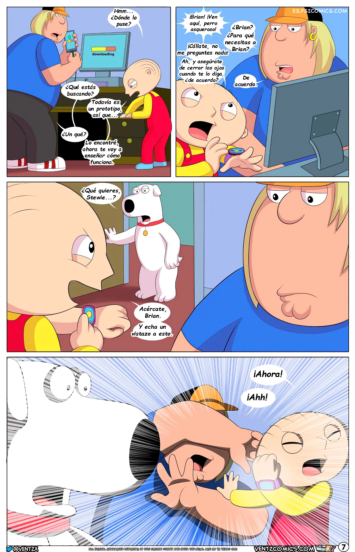 Quahog Diaries Capítulo 3 – Arabatos - 8 - FSI Comics quahog-diaries-capitulo-3-arabatos-008