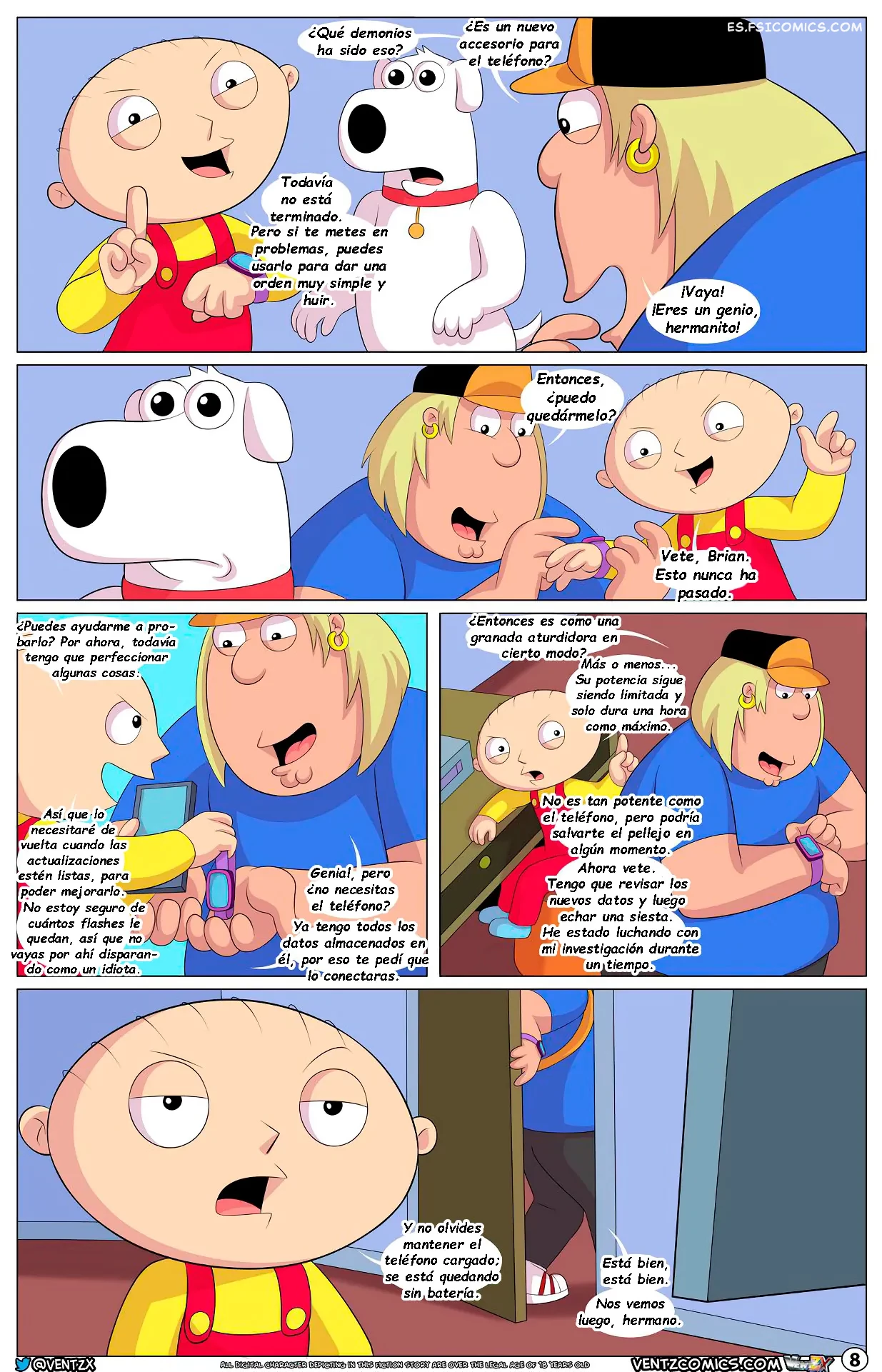 Quahog Diaries Capítulo 3 – Arabatos - 9 - FSI Comics quahog-diaries-capitulo-3-arabatos-009