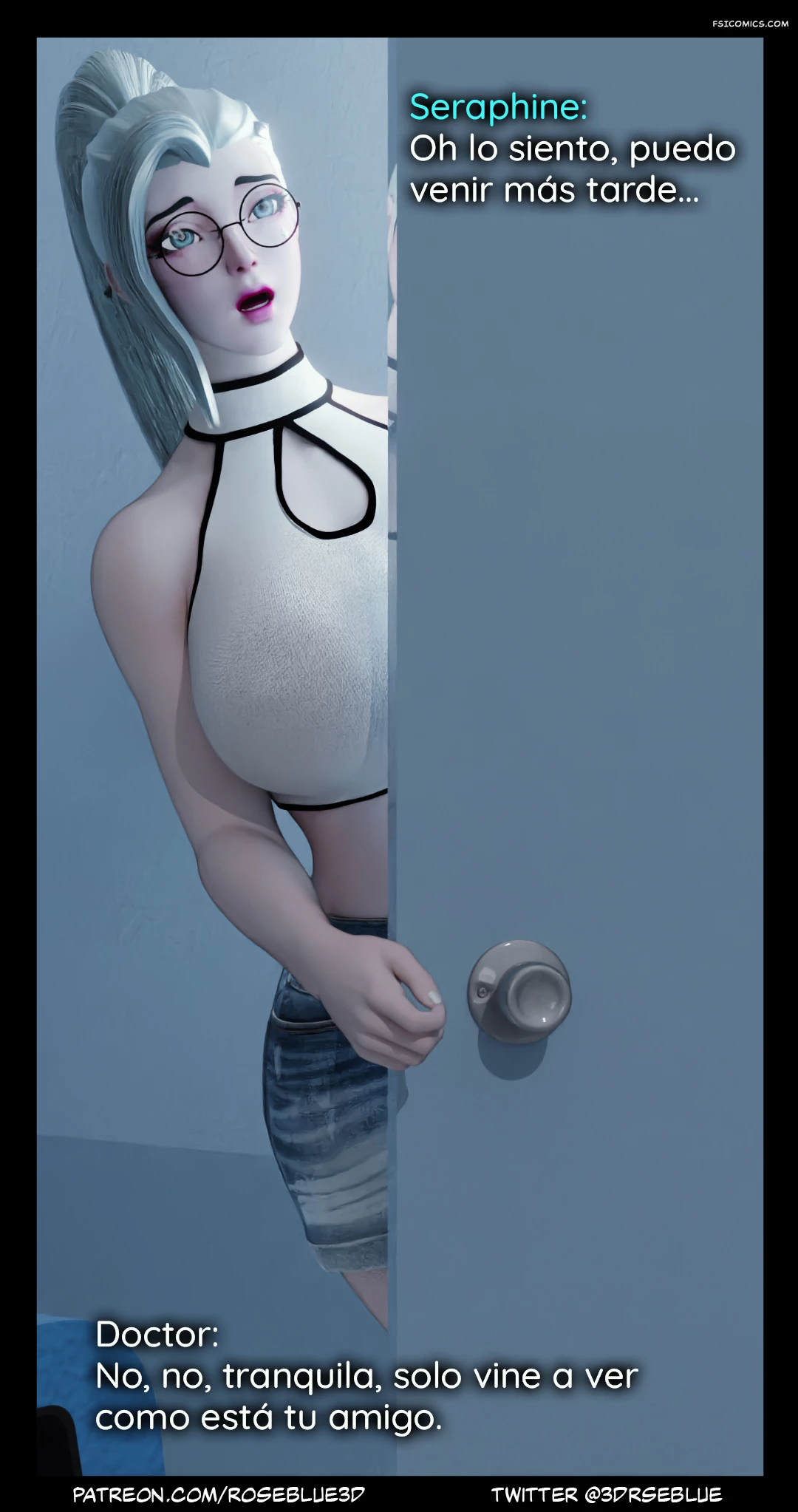 Seraphine Capítulo 1 – Rose Blue 3D - 3 - FSI Comics seraphine capitulo 1 rose blue 3d 003 - FSI Comics