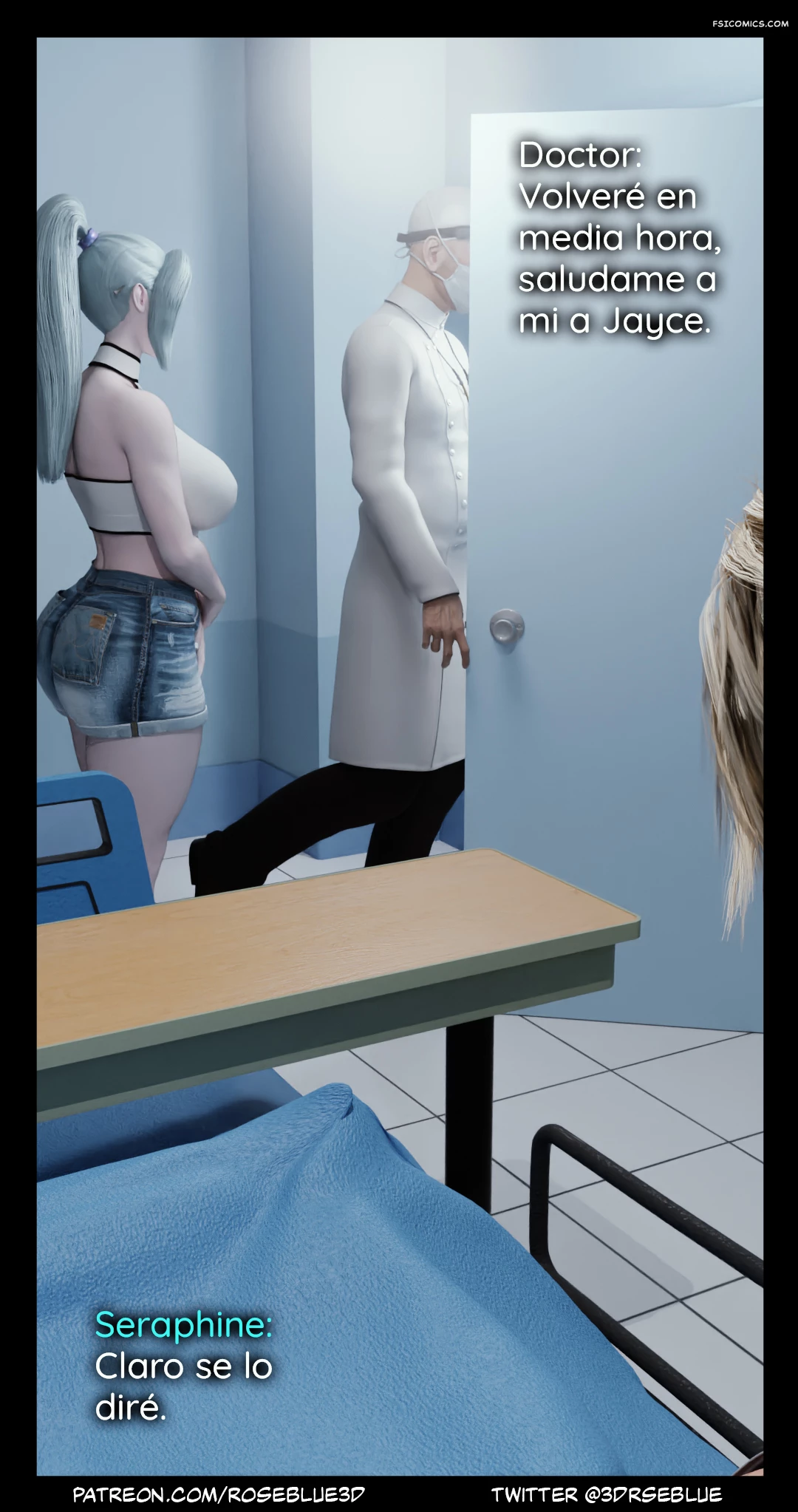 Seraphine Capítulo 1 – Rose Blue 3D - 4 - FSI Comics seraphine capitulo 1 rose blue 3d 004 - FSI Comics