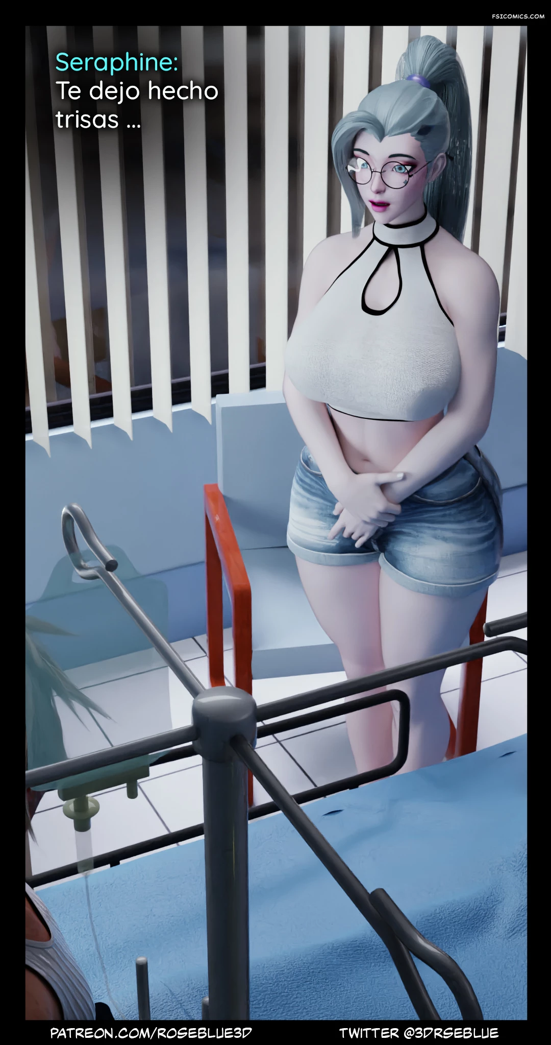 Seraphine Capítulo 1 – Rose Blue 3D - 6 - FSI Comics seraphine capitulo 1 rose blue 3d 006 - FSI Comics