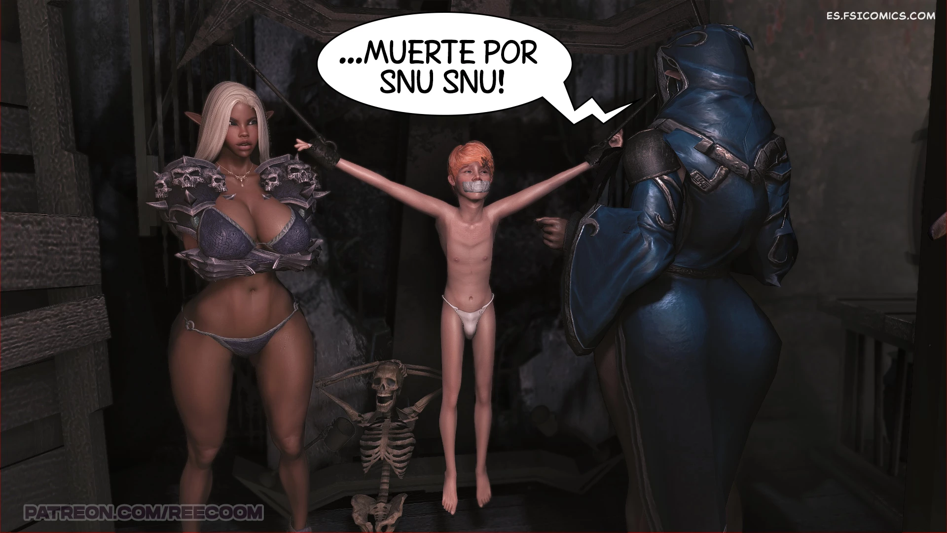 Trono de las Elfas Oscuras Capítulo 1 – Reecoom - 37 - FSI Comics trono de las elfas oscuras capitulo 1 reecoom 037 - FSI Comics