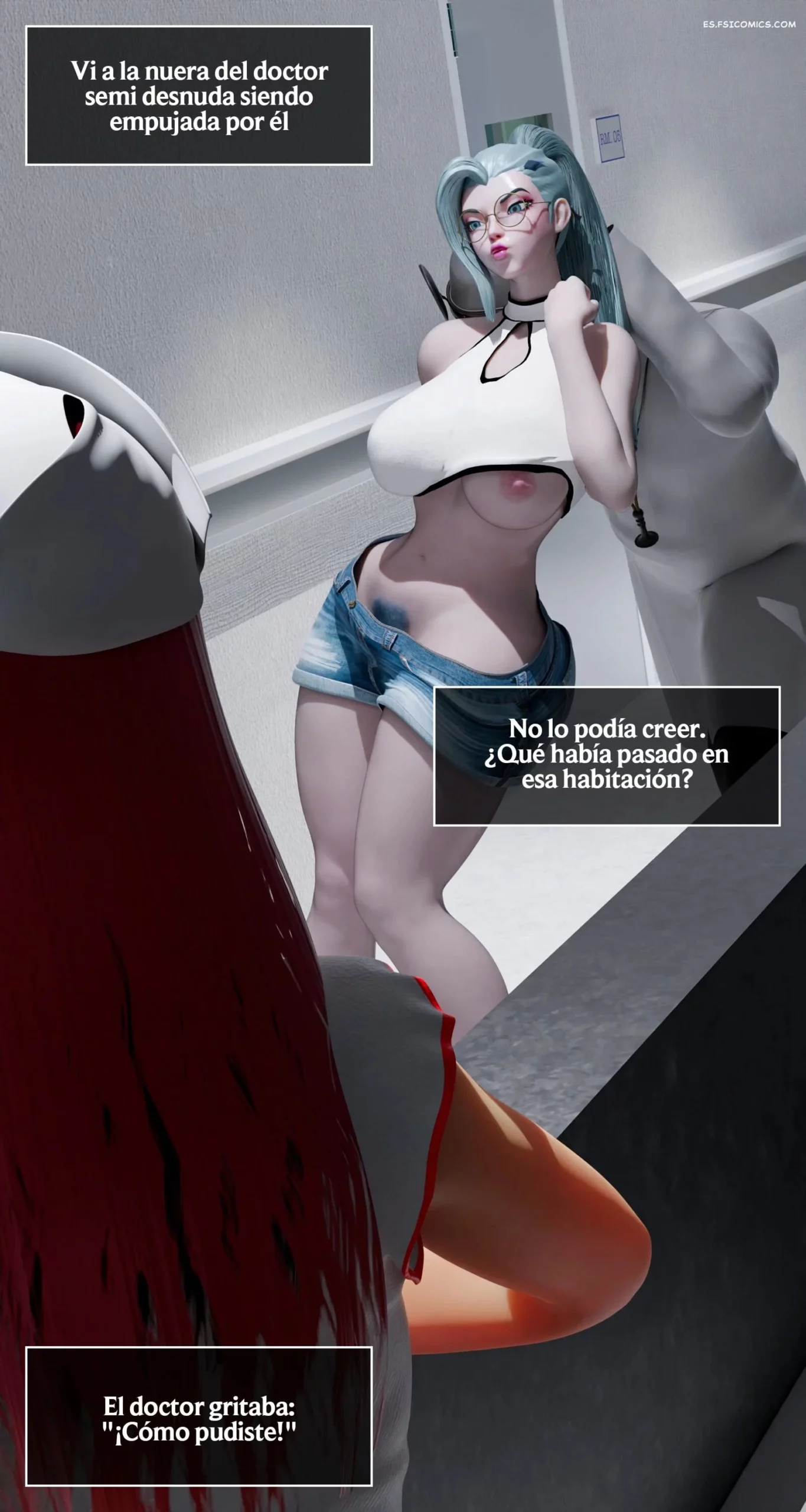 Unemployed Capítulo 1 – Rose Blue 3D - 14 - FSI Comics unemployed capitulo 1 rose blue 3d 014 scaled - FSI Comics