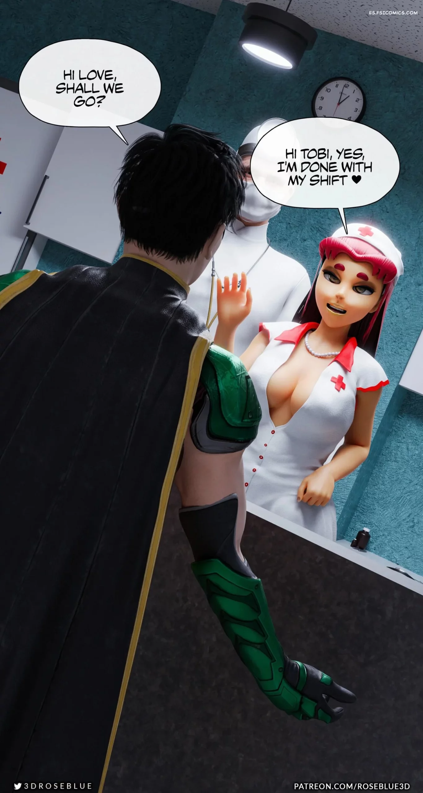 Unemployed Capítulo 1 – Rose Blue 3D - 50 - FSI Comics unemployed capitulo 1 rose blue 3d 050 scaled - FSI Comics