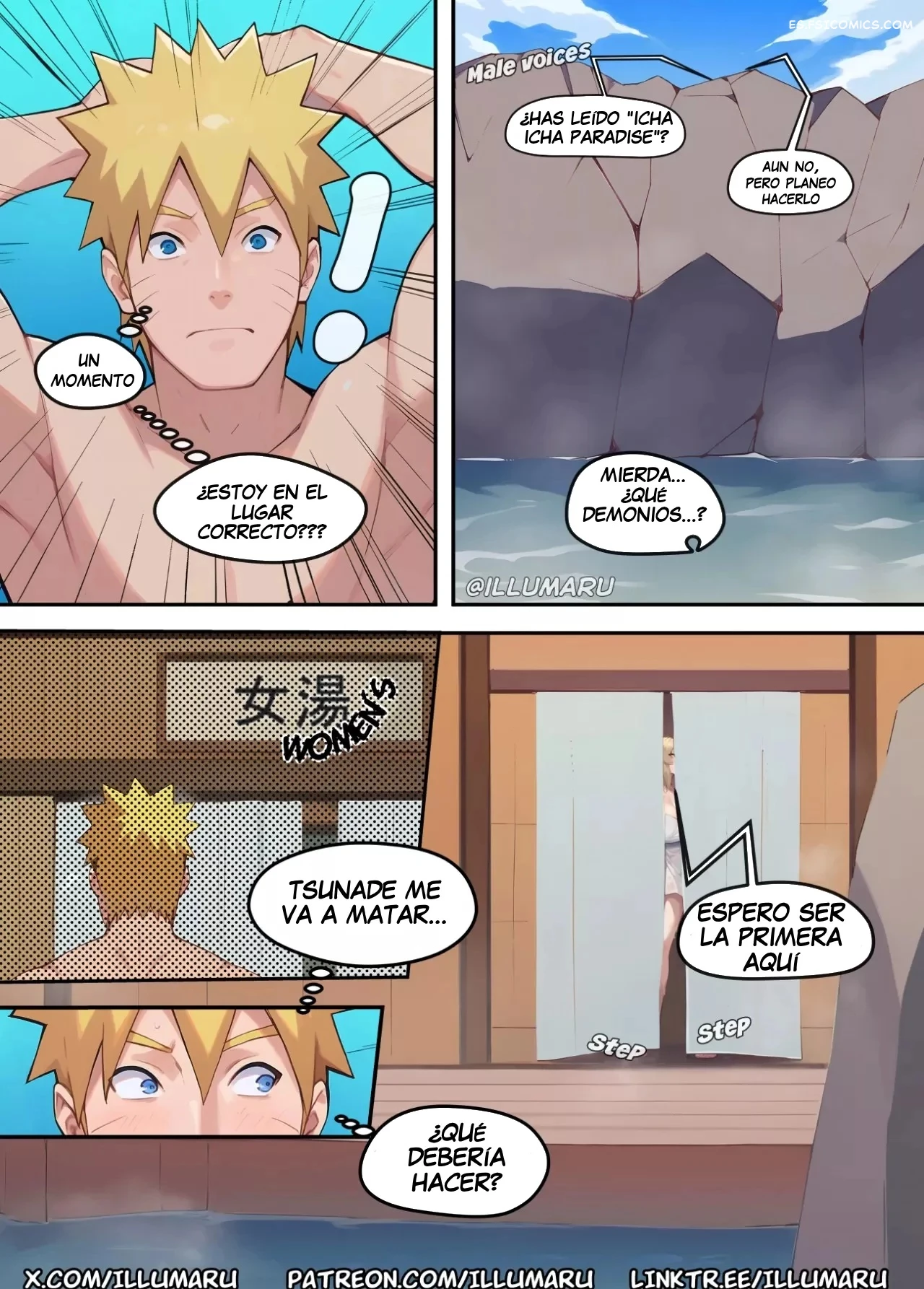 Very Hot Springs Capítulo 1 – Illumaru - 6 - FSI Comics very-hot-springs-capitulo-1-illumaru-006
