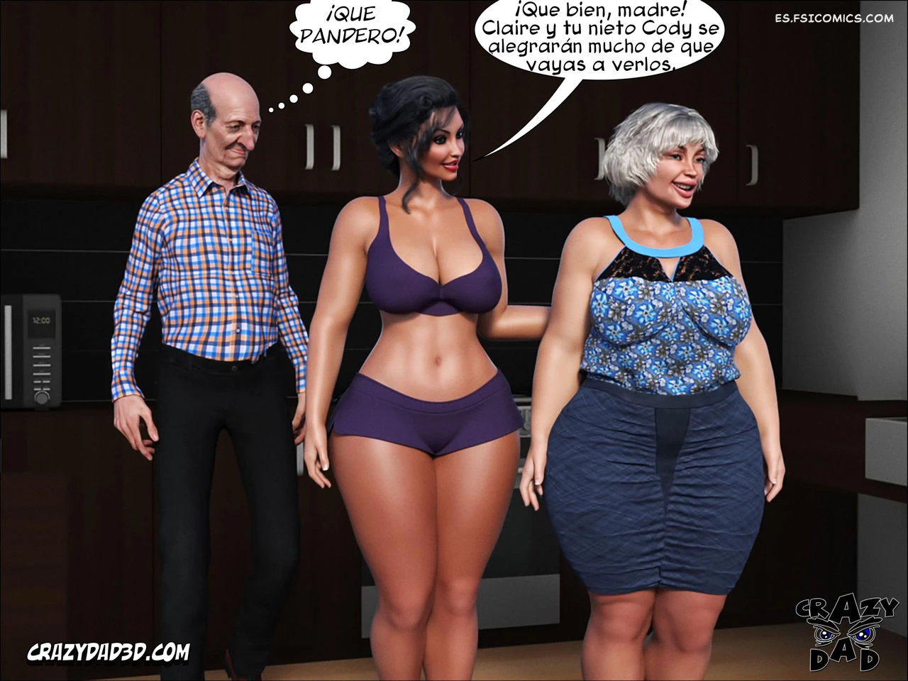 Daddy Crazy Desire Capítulo 1 – CrazyDad3D - 18 - FSI Comics daddy-crazy-desire-capítulo-1-crazydad3d-018