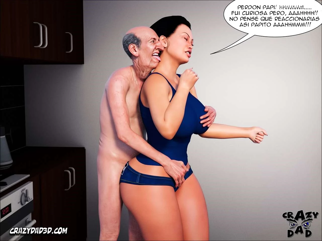 Daddy Crazy Desire Capítulo 4 – CrazyDad3D - 35 - FSI Comics daddy-crazy-desire-capítulo-4-crazydad3d-035