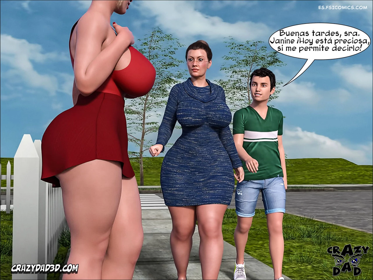 Family Sins Capítulo 7 – CrazyDad3D - 32 - FSI Comics family-sins-capítulo-7-crazydad3d-032