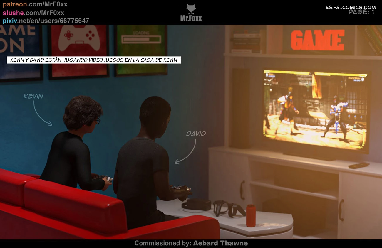 Game Over Capítulo 1 – Mr.Foxx - 1 - FSI Comics game-over-capitulo-1-mr-foxx-001