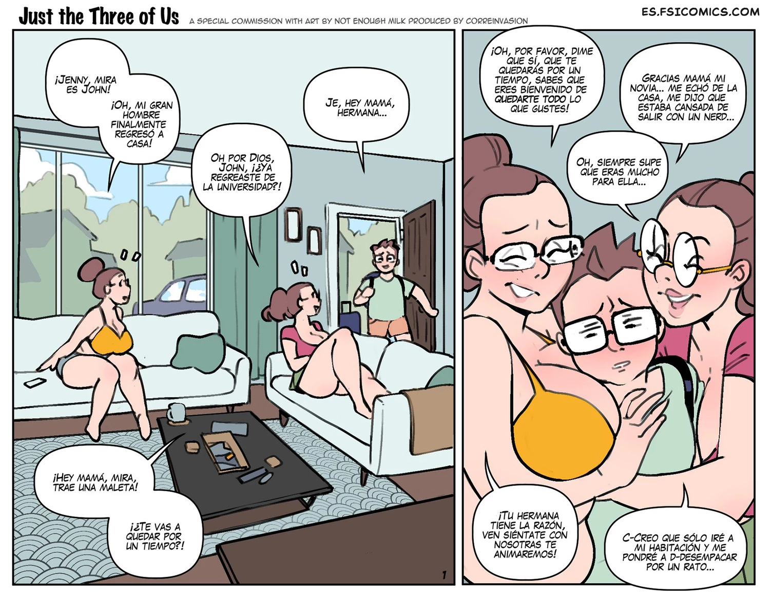Just The Three Of Us – Not Enough Milk - 2 - FSI Comics just-the-three-of-us-not-enough-milk-002