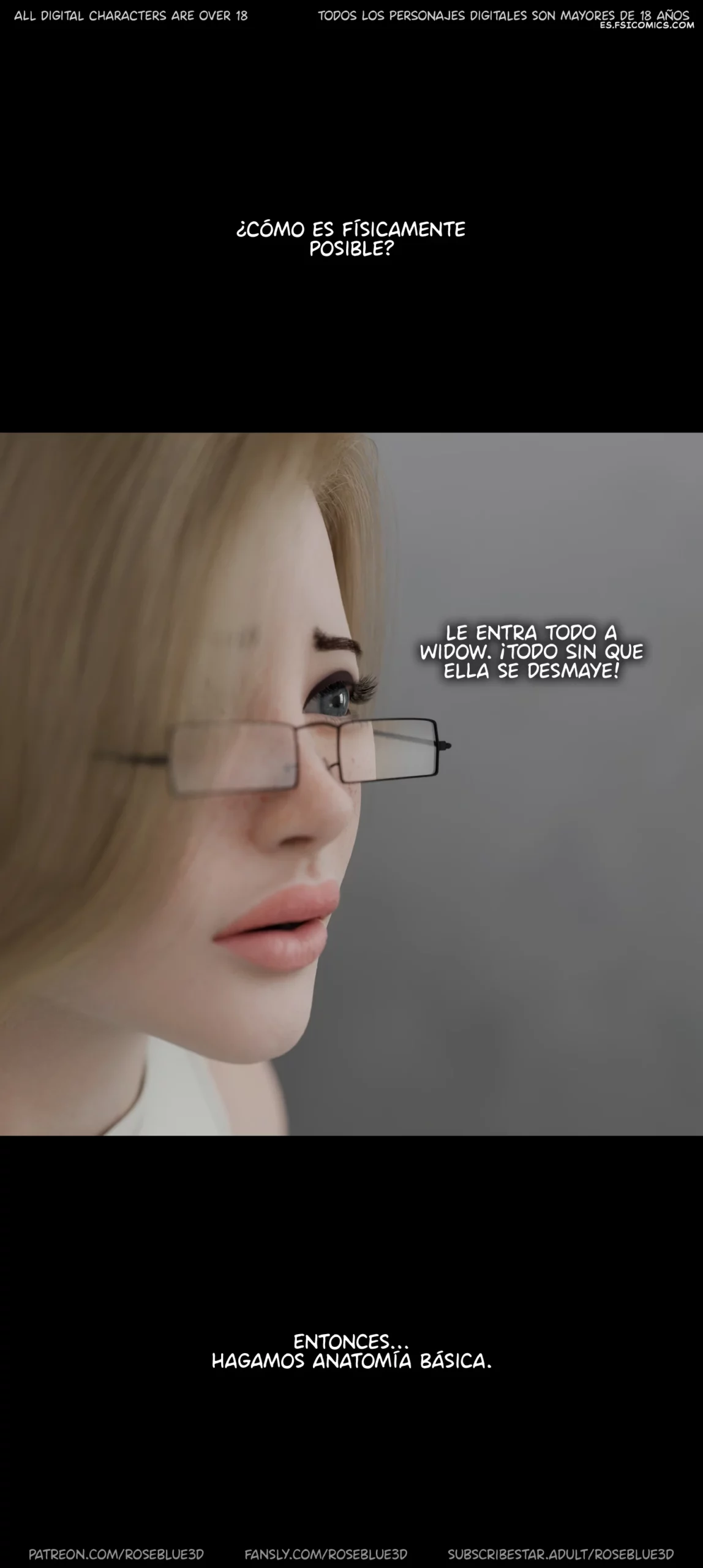 La Viuda De Mi Vecina Capítulo 48 – Rose Blue 3D - 91 - FSI Comics la-viuda-de-mi-vecina-capitulo-48-rose-blue-3d-091