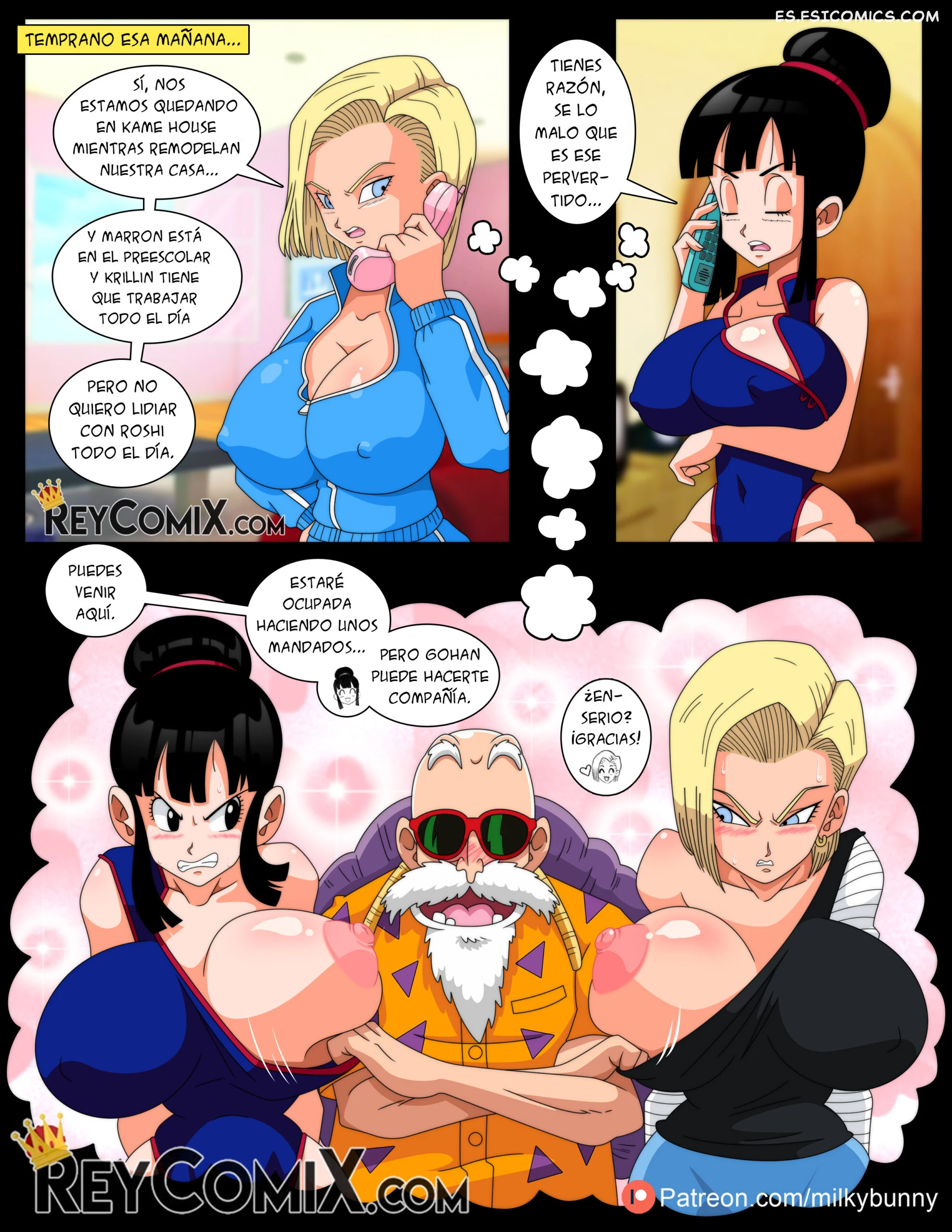 Las Chambeadoll Z – La Conquista de Gohan– Milky Bunny - 5 - FSI Comics las-chambeadoll-z-la-conquista-de-gohan-milky-bunny-005