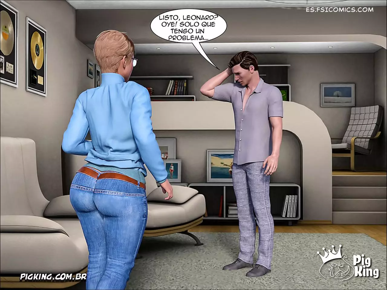 Leonard - Close Relative Capítulo 1 - PigKing - 23 - FSI Comics leonard-close-relative-capítulo-1-pigking-022