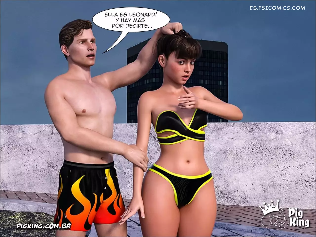 Leonard - Close Relative Capítulo 6 - PigKing - 35 - FSI Comics leonard-close-relative-capítulo-6-pigking-034