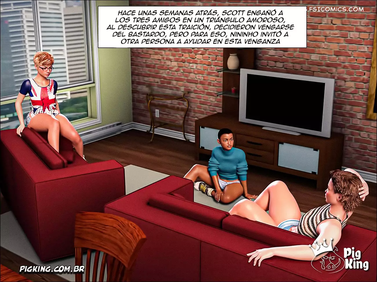 Leonard - Close Relative Capítulo 8 - PigKing - 2 - FSI Comics leonard-close-relative-capítulo-8-pigking-001