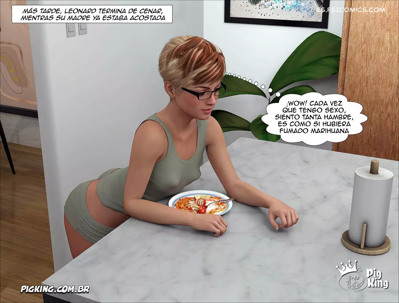 Leonard New Generation Capítulo 3 - PigKing - 60 - FSI Comics leonard-new-generation-capítulo-3-pigking-059