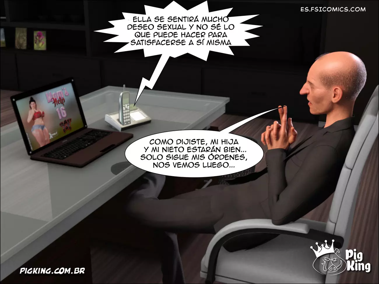 Lost Family Capítulo 6 – PigKing - 54 - FSI Comics lost-family-capítulo-6-pigking-053