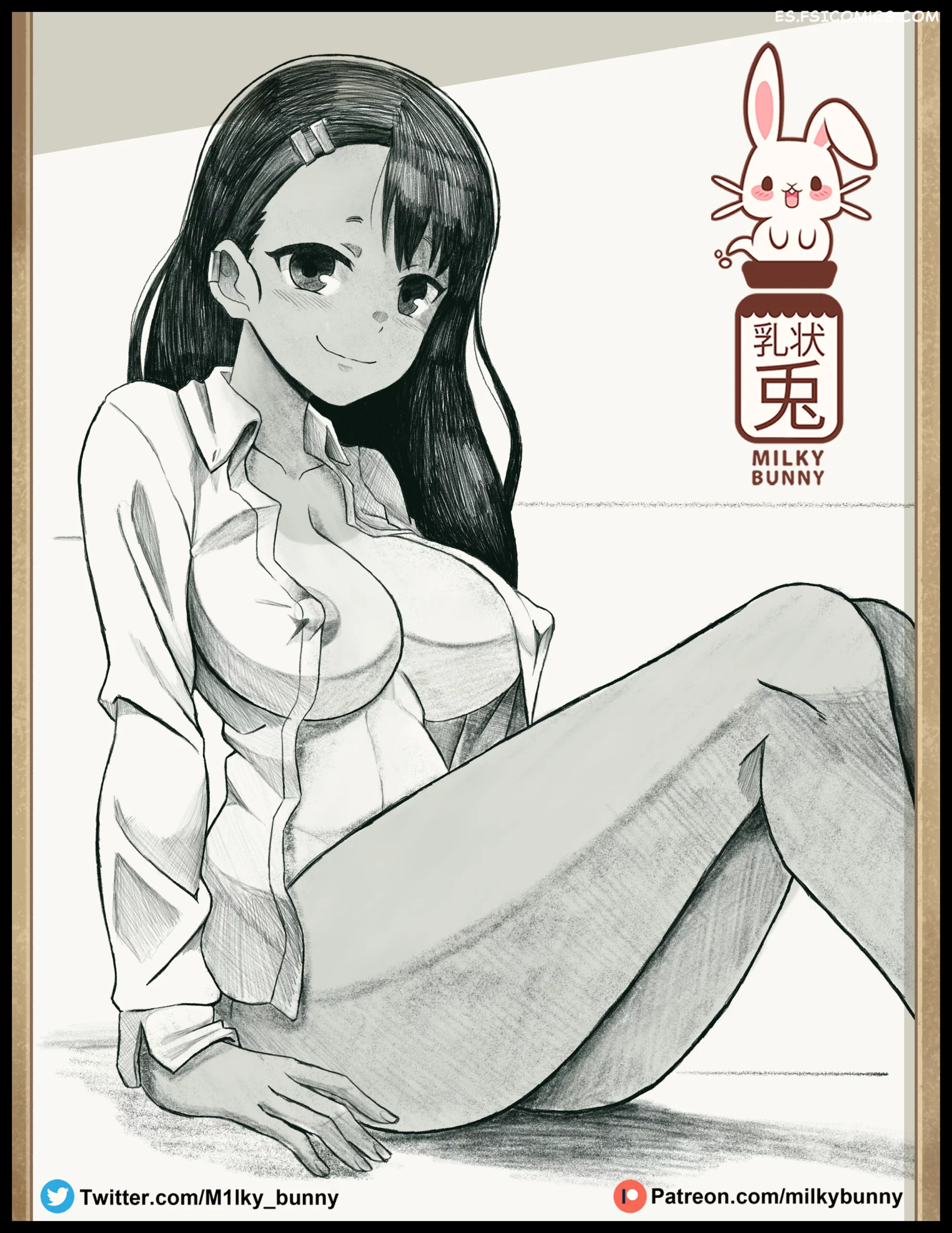 Nagatoro's Drawing – Milky Bunny - 2 - FSI Comics nagatoros-drawing-milky-bunny-002
