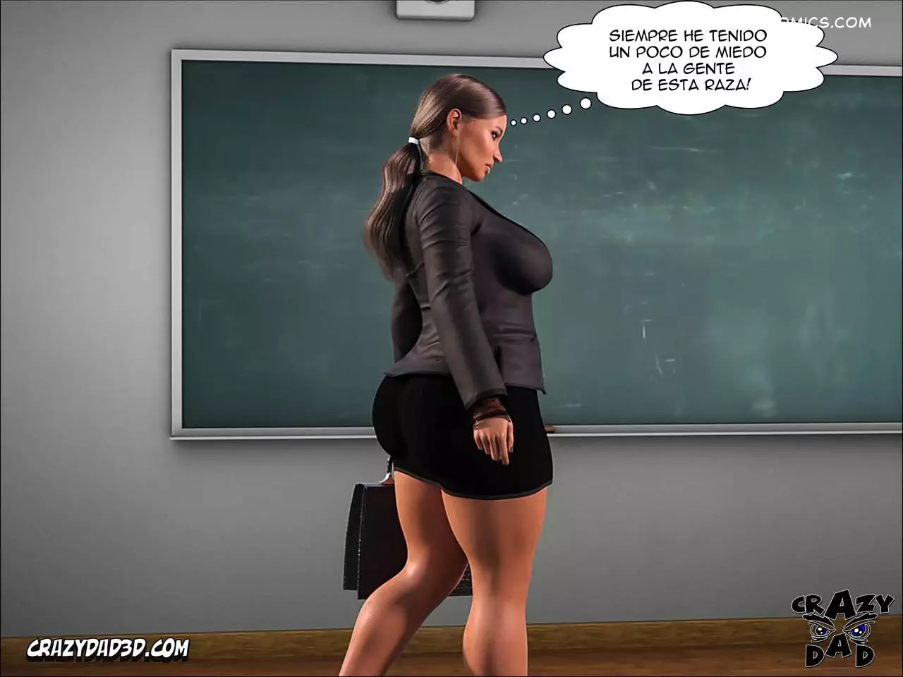 Spank Capítulo 2 - Teacher Marilia – CrazyDad3D - 8 - FSI Comics spank-capítulo-2-crazydad3d-007