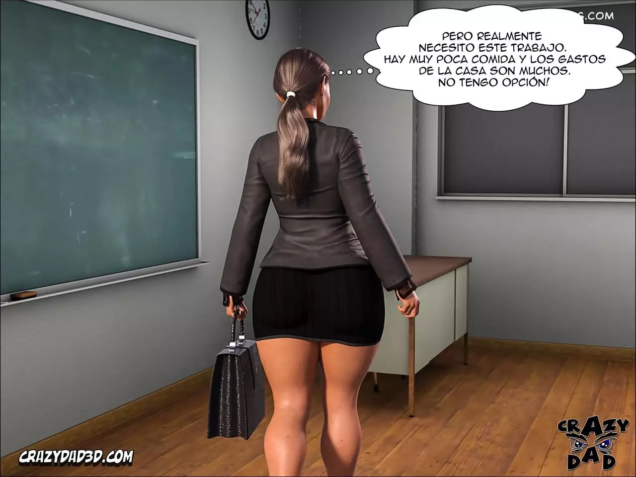 Spank Capítulo 2 - Teacher Marilia – CrazyDad3D - 9 - FSI Comics spank-capítulo-2-crazydad3d-008
