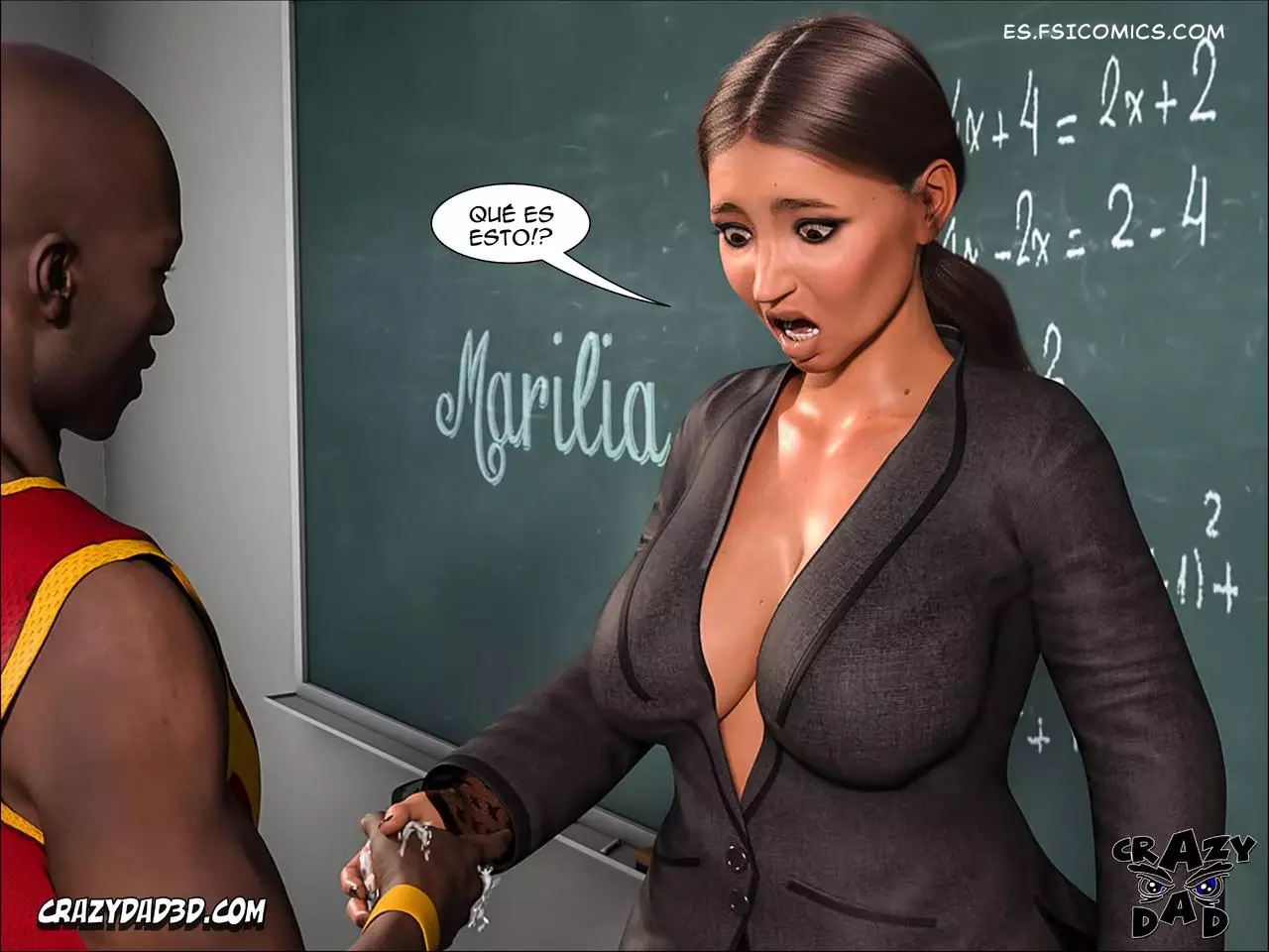 Spank Capítulo 2 - Teacher Marilia – CrazyDad3D - 38 - FSI Comics spank-capítulo-2-crazydad3d-037
