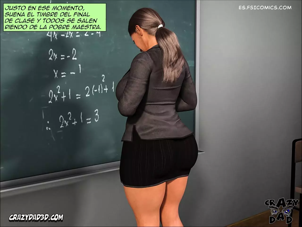 Spank Capítulo 2 - Teacher Marilia – CrazyDad3D - 41 - FSI Comics spank-capítulo-2-crazydad3d-040