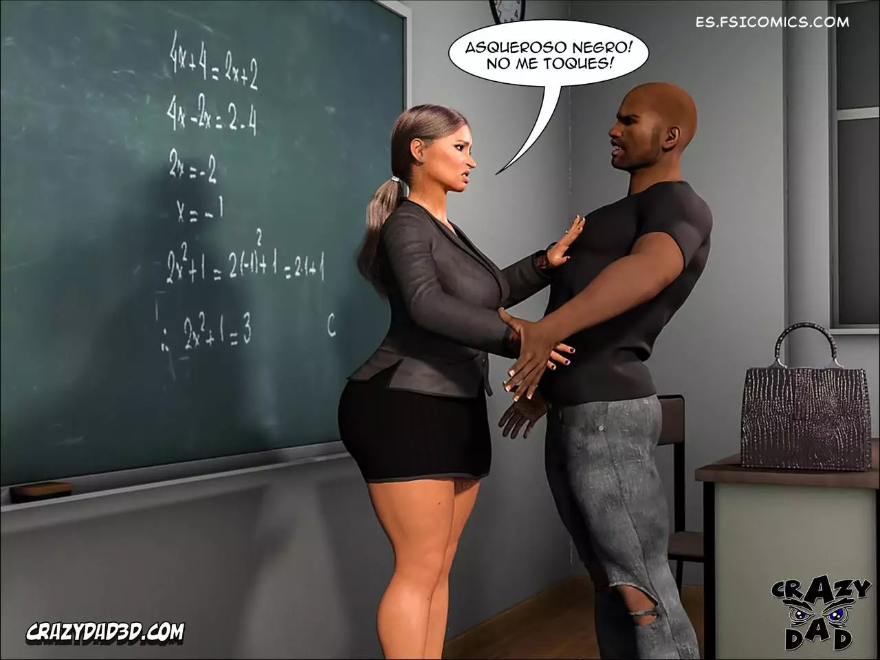 Spank Capítulo 2 - Teacher Marilia – CrazyDad3D - 44 - FSI Comics spank-capítulo-2-crazydad3d-043