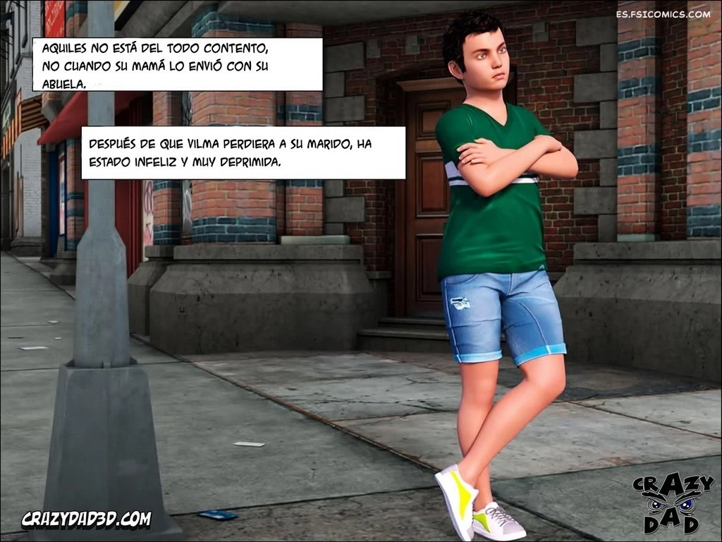 The Grandma Capítulo 1 – CrazyDad3D - 2 - FSI Comics the-grandma-capítulo-1-crazydad3d-002