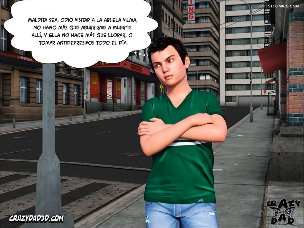 The Grandma Capítulo 1 – CrazyDad3D - 3 - FSI Comics the-grandma-capítulo-1-crazydad3d-003