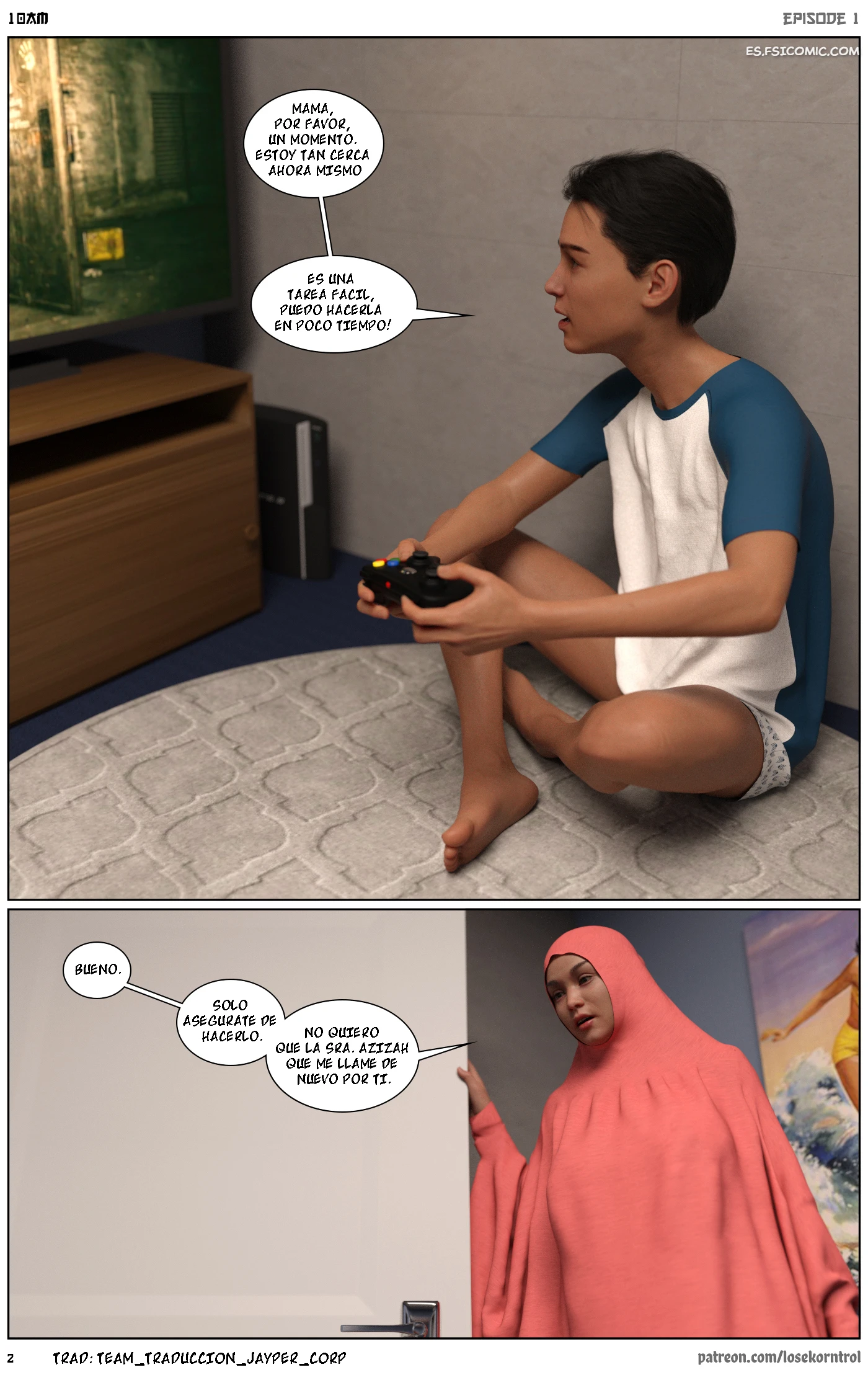 10AM Capítulo 1 – Losekorntrol - 3 - FSI Comics 10am-capitulo-1-losekorntrol-hijab3dx-003