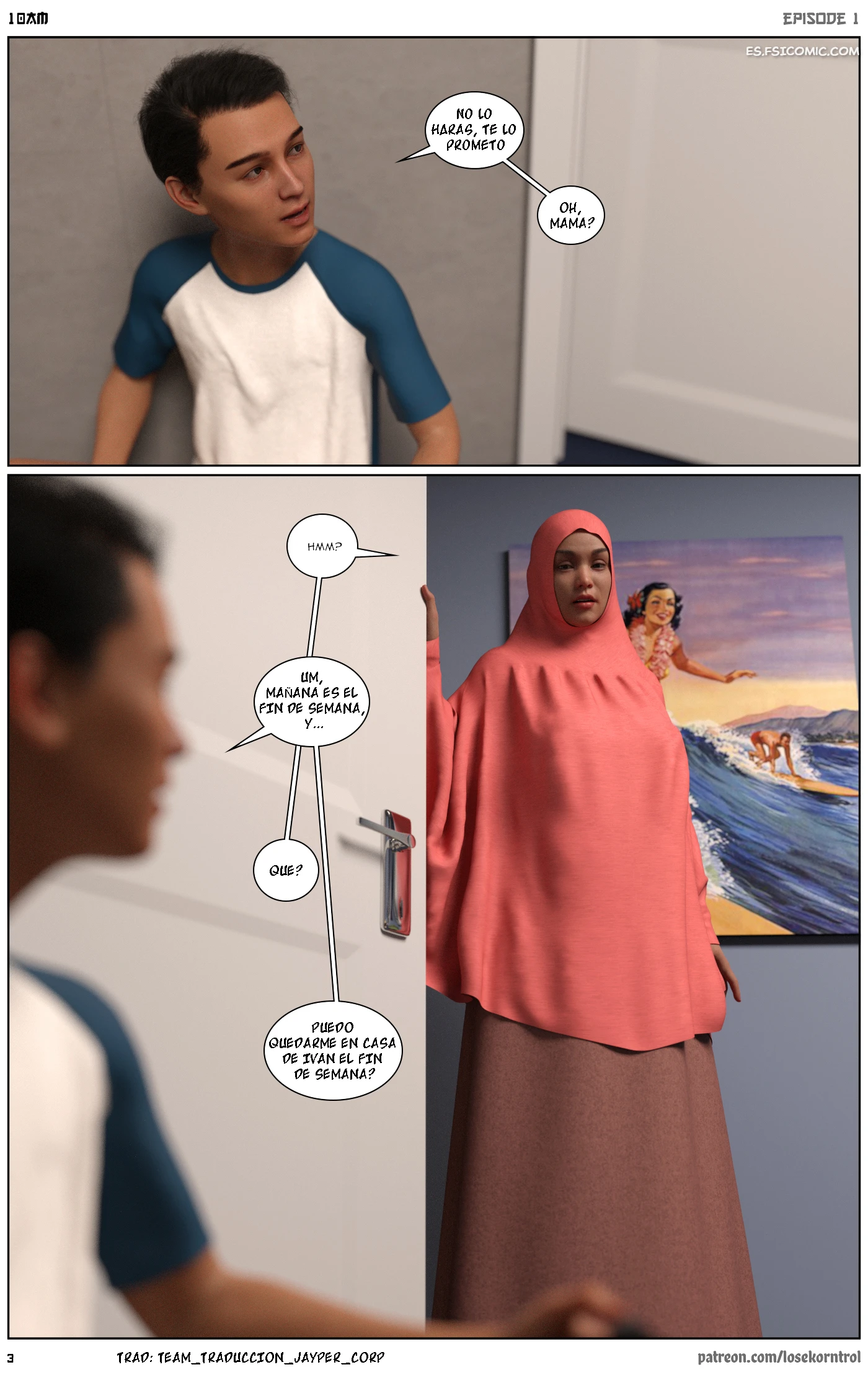 10AM Capítulo 1 – Losekorntrol - 4 - FSI Comics 10am-capitulo-1-losekorntrol-hijab3dx-004