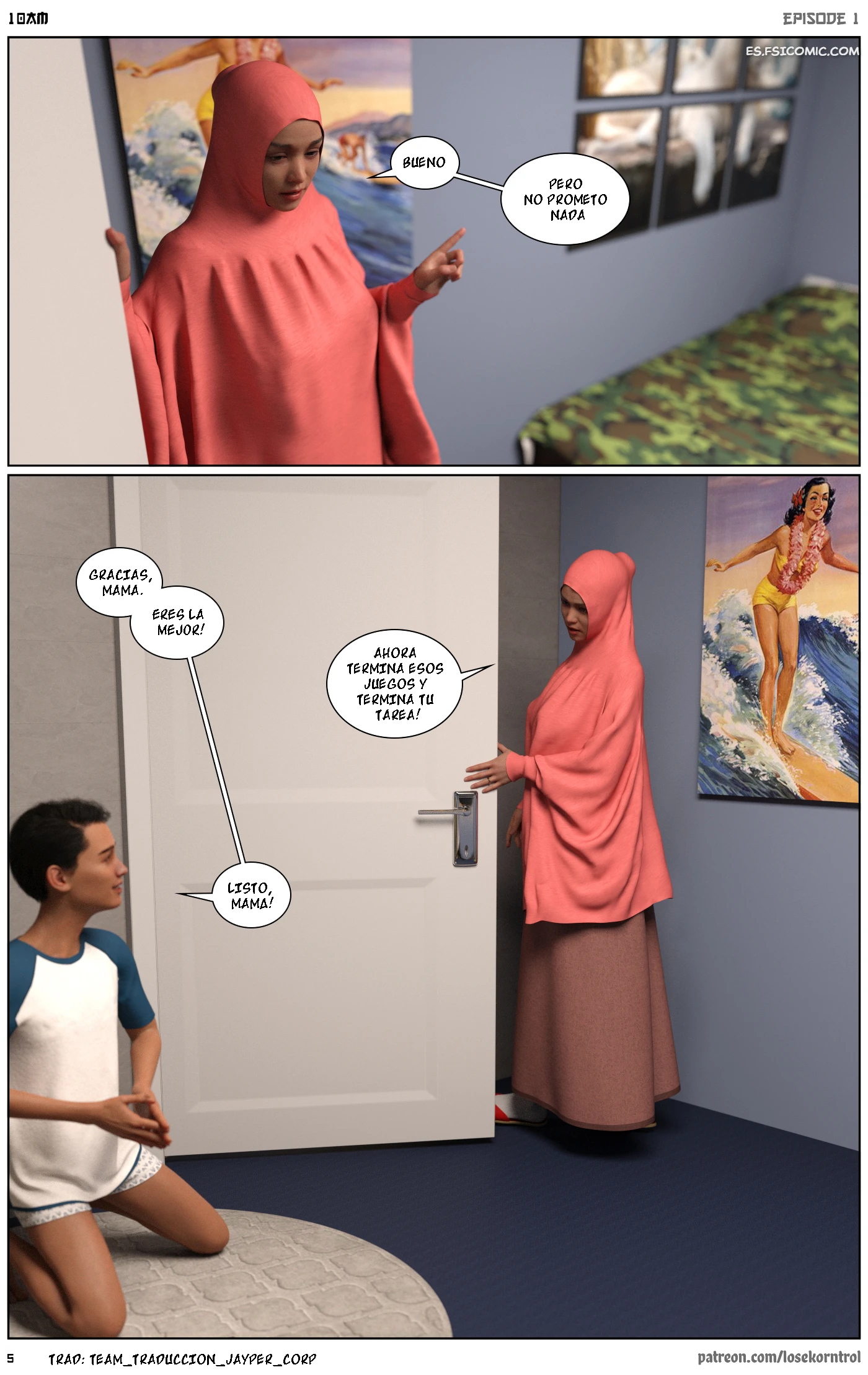 10AM Capítulo 1 – Losekorntrol - 6 - FSI Comics 10am-capitulo-1-losekorntrol-hijab3dx-006