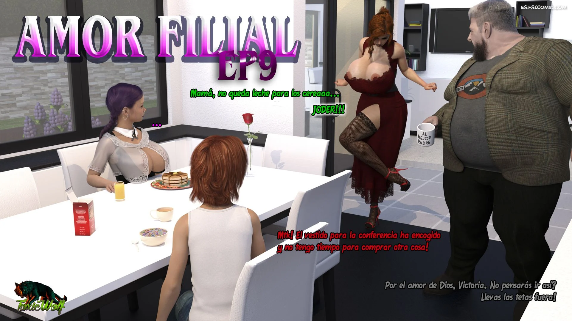 Amor Filial Capítulo 9 – ToxicWolf3D - 1 - FSI Comics amor-filial-cap-tulo-9-toxicwolf3d-001