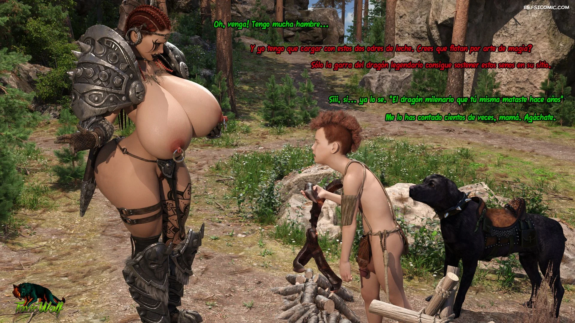 Amor Filial Capítulo 9 – ToxicWolf3D - 30 - FSI Comics amor-filial-cap-tulo-9-toxicwolf3d-030