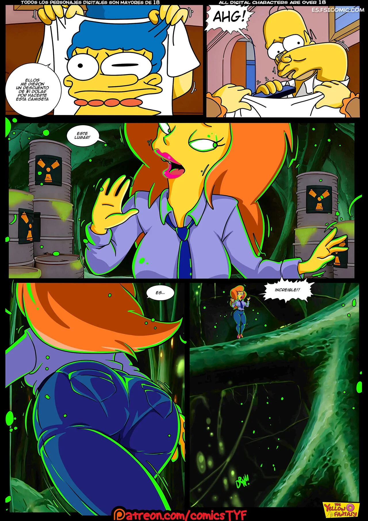 Amor Radioactivo - The Yellow Fantasy - 18 - FSI Comics amor-radioactivo-the-yellow-fantasy-018