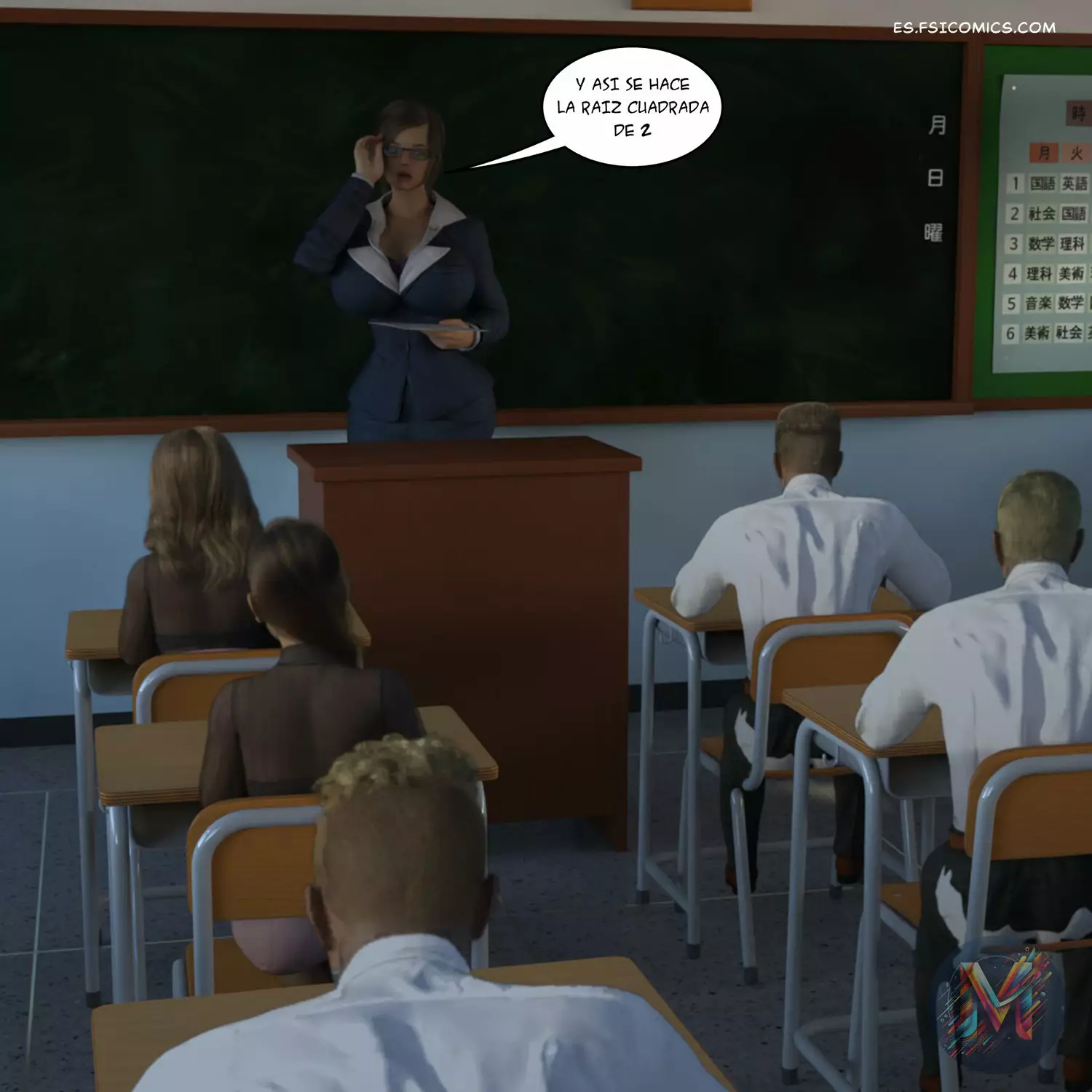 Clases Extraescolares Capítulo 1 – Meggadroide - 2 - FSI Comics clases-extraescolares-capítulo-1-meggadroide-002