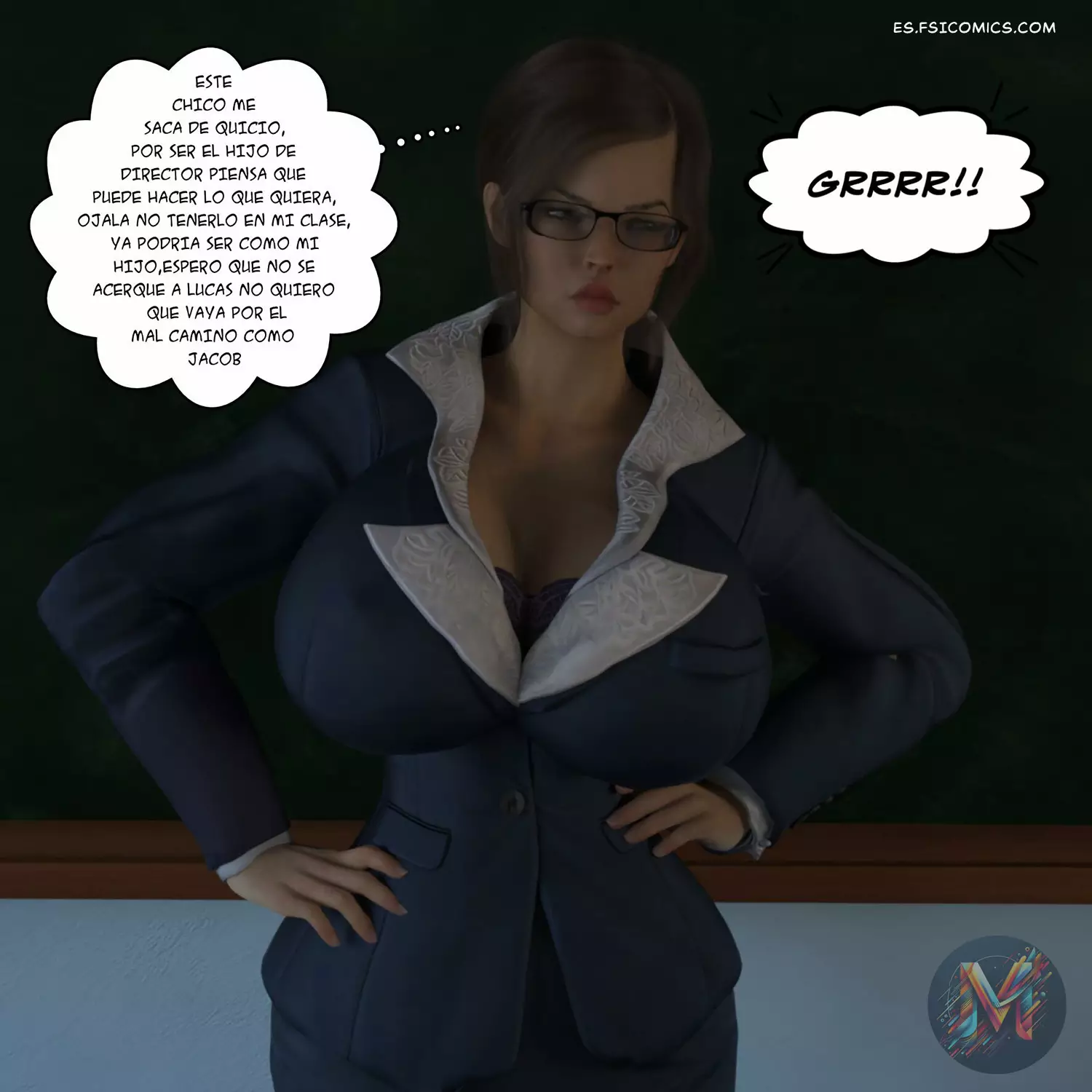 Clases Extraescolares Capítulo 1 – Meggadroide - 5 - FSI Comics clases-extraescolares-capítulo-1-meggadroide-005