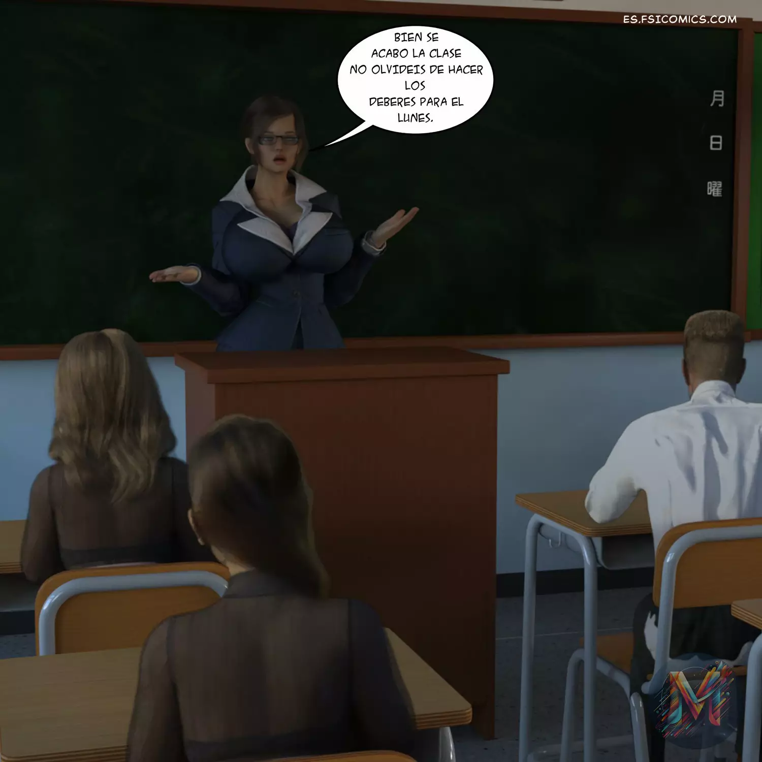 Clases Extraescolares Capítulo 1 – Meggadroide - 6 - FSI Comics clases-extraescolares-capítulo-1-meggadroide-006