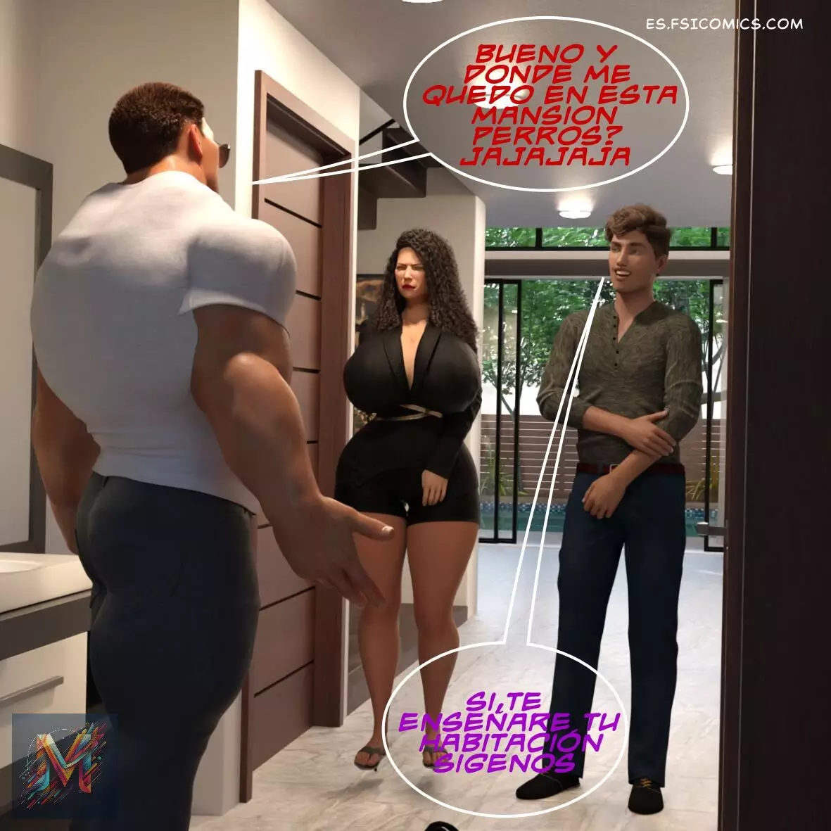 Domando A Una Esposa Inquebrantable Capítulo 1 – Meggadroide - 6 - FSI Comics domando-a-una-esposa-inquebrantable-capítulo-1-meggadroide-006