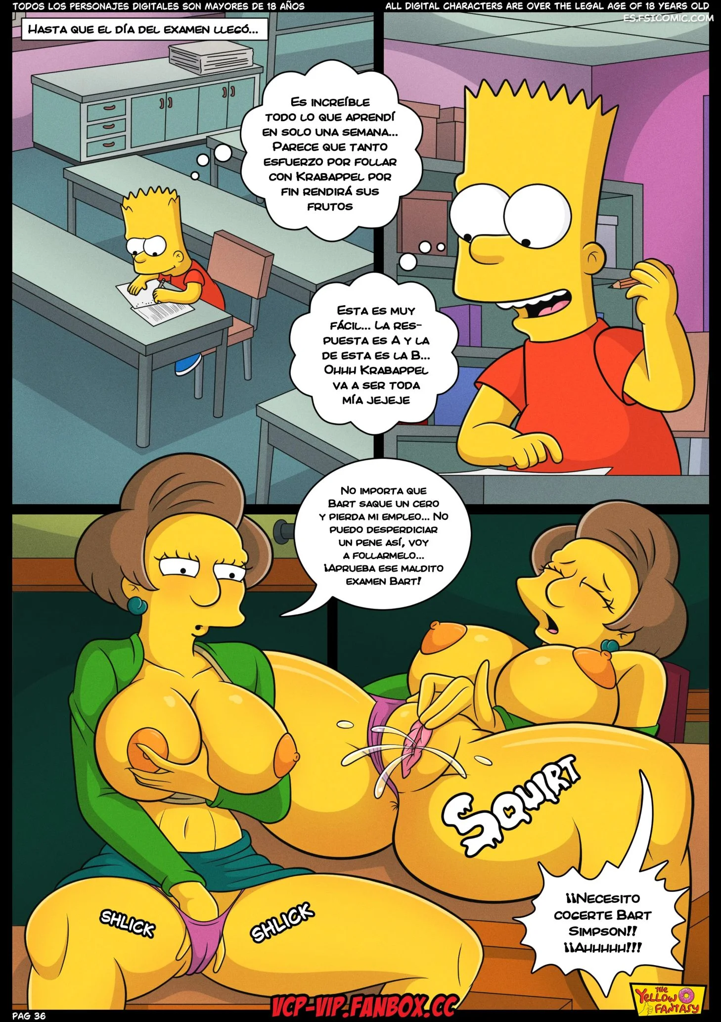 El Examen - The Yellow Fantasy - 37 - FSI Comics el-examen-the-yellow-fantasy-037