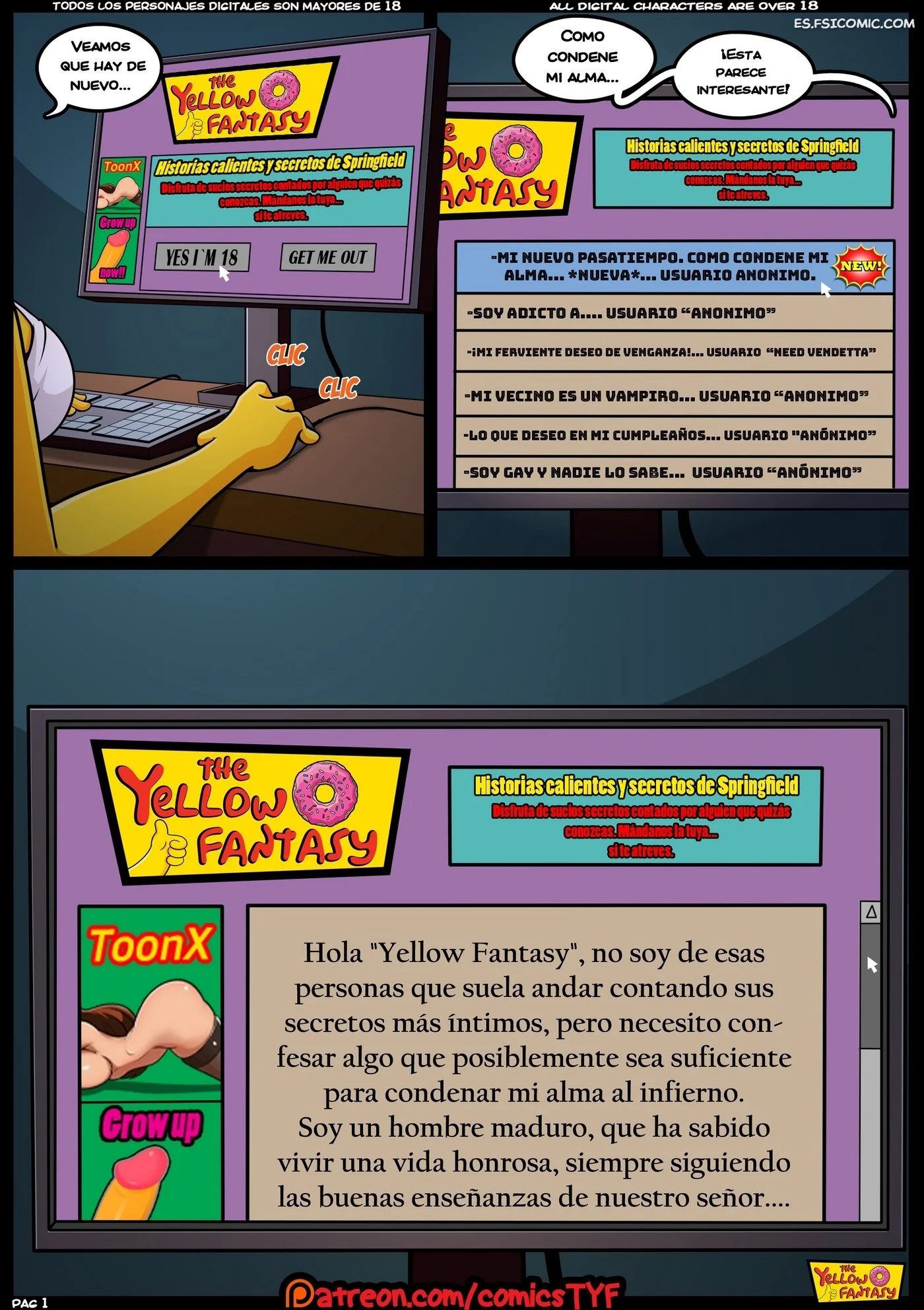 El Pasatiempo - The Yellow Fantasy - 2 - FSI Comics el-pasatiempo-the-yellow-fantasy-002