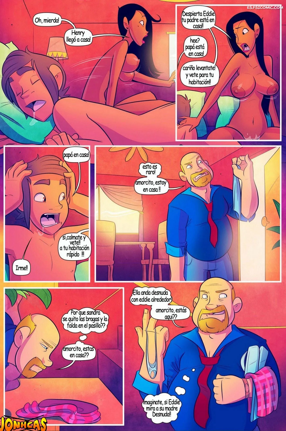 Keeping It Up With The Joneses Capítulo 2 – Jab Comix - 13 - FSI Comics keeping-it-up-with-the-joneses-capitulo-2-jab-comix-013