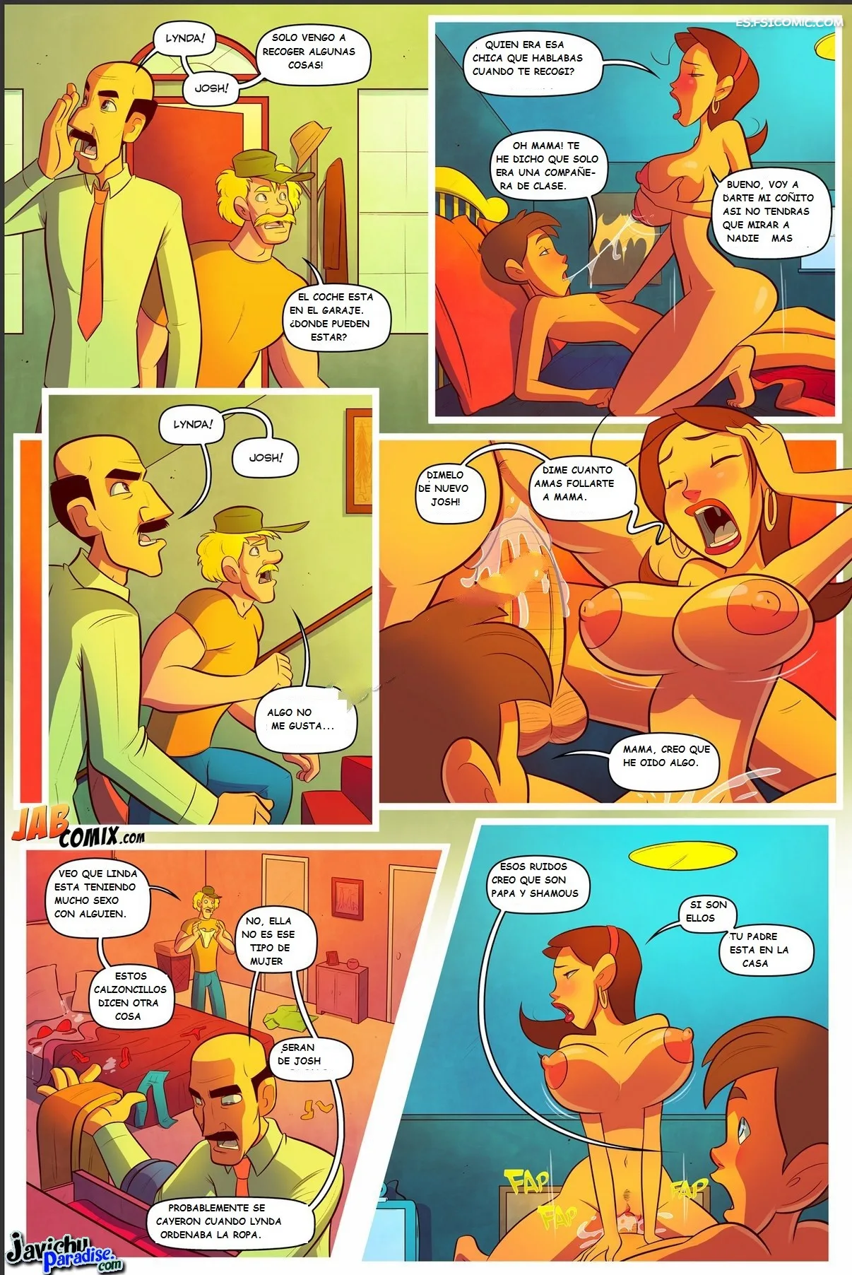 Keeping It Up With The Joneses Capítulo 3 – Jab Comix - 2 - FSI Comics keeping-it-up-with-the-joneses-capitulo-3-jab-comix-002