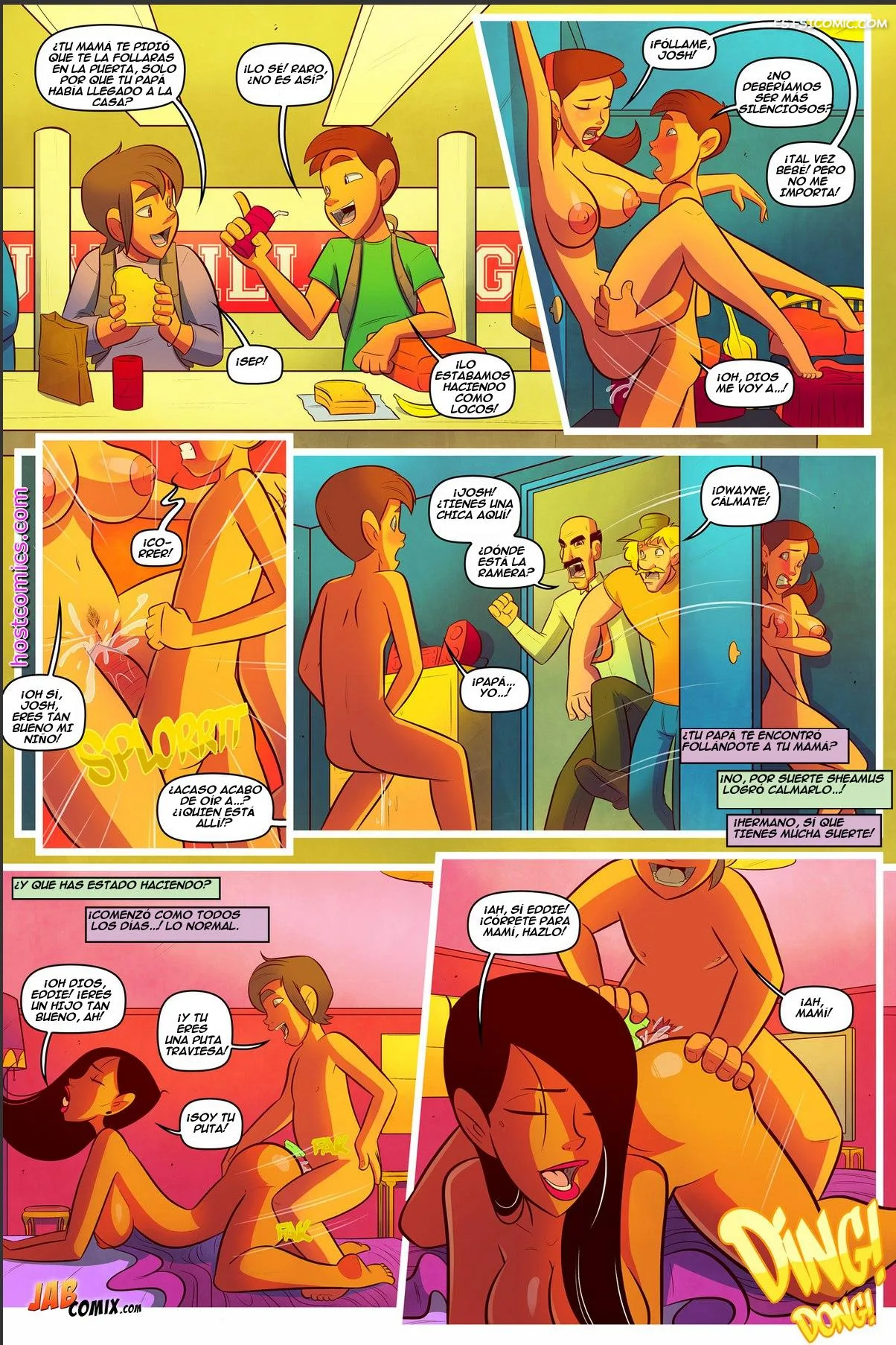 Keeping It Up With The Joneses Capítulo 3 – Jab Comix - 4 - FSI Comics keeping-it-up-with-the-joneses-capitulo-3-jab-comix-004