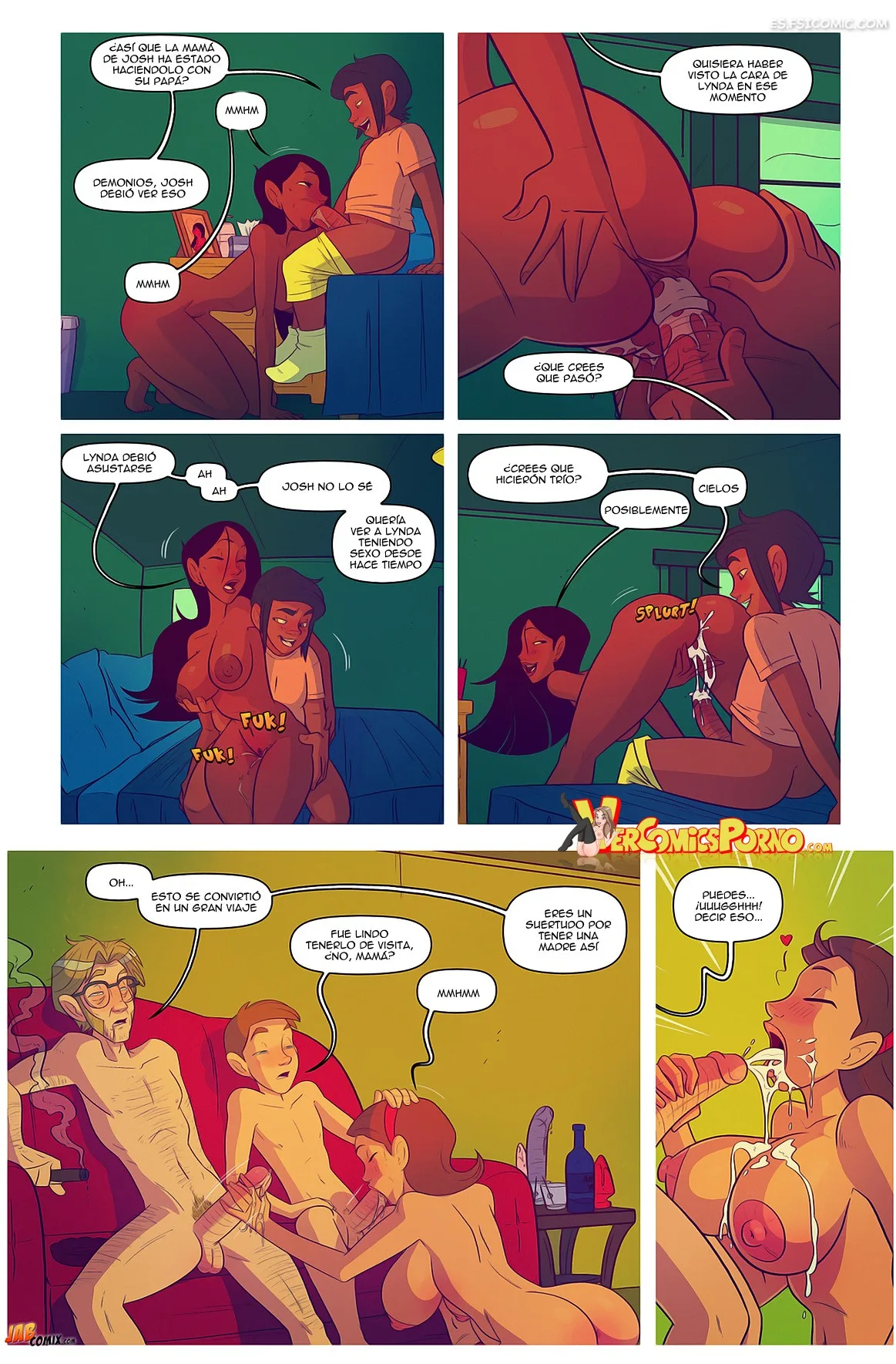 Keeping It Up With The Joneses Capítulo 5 – Jab Comix - 8 - FSI Comics keeping-it-up-with-the-joneses-capitulo-5-jab-comix-008